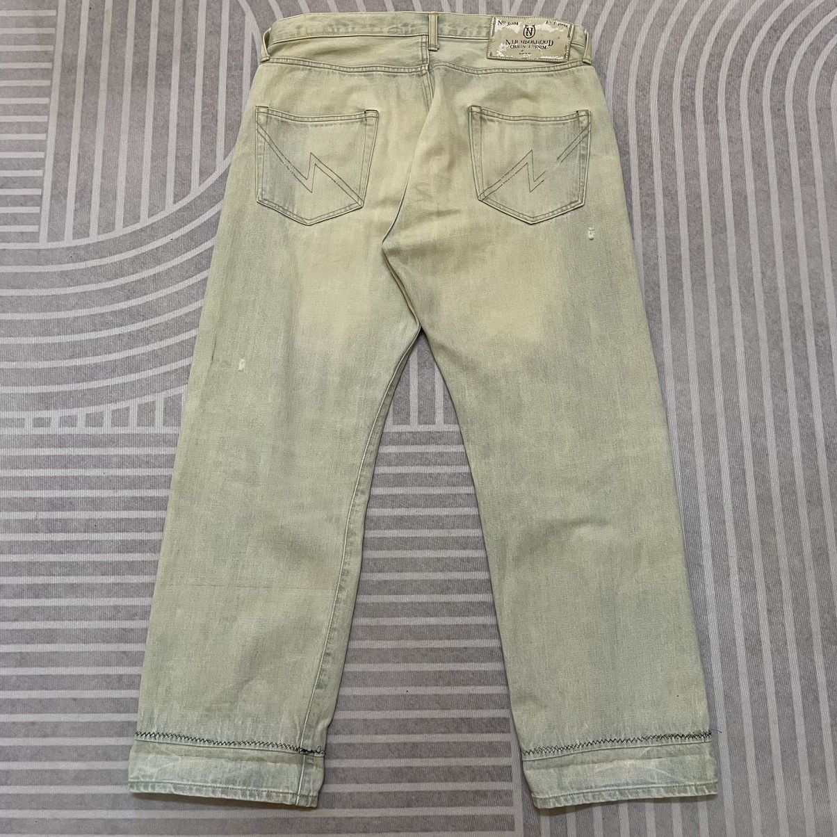 Neighborhood Neighborhood Japan Selvedge Washed Denim Pants Size US 34 / EU 50 - 2 Thumbnail