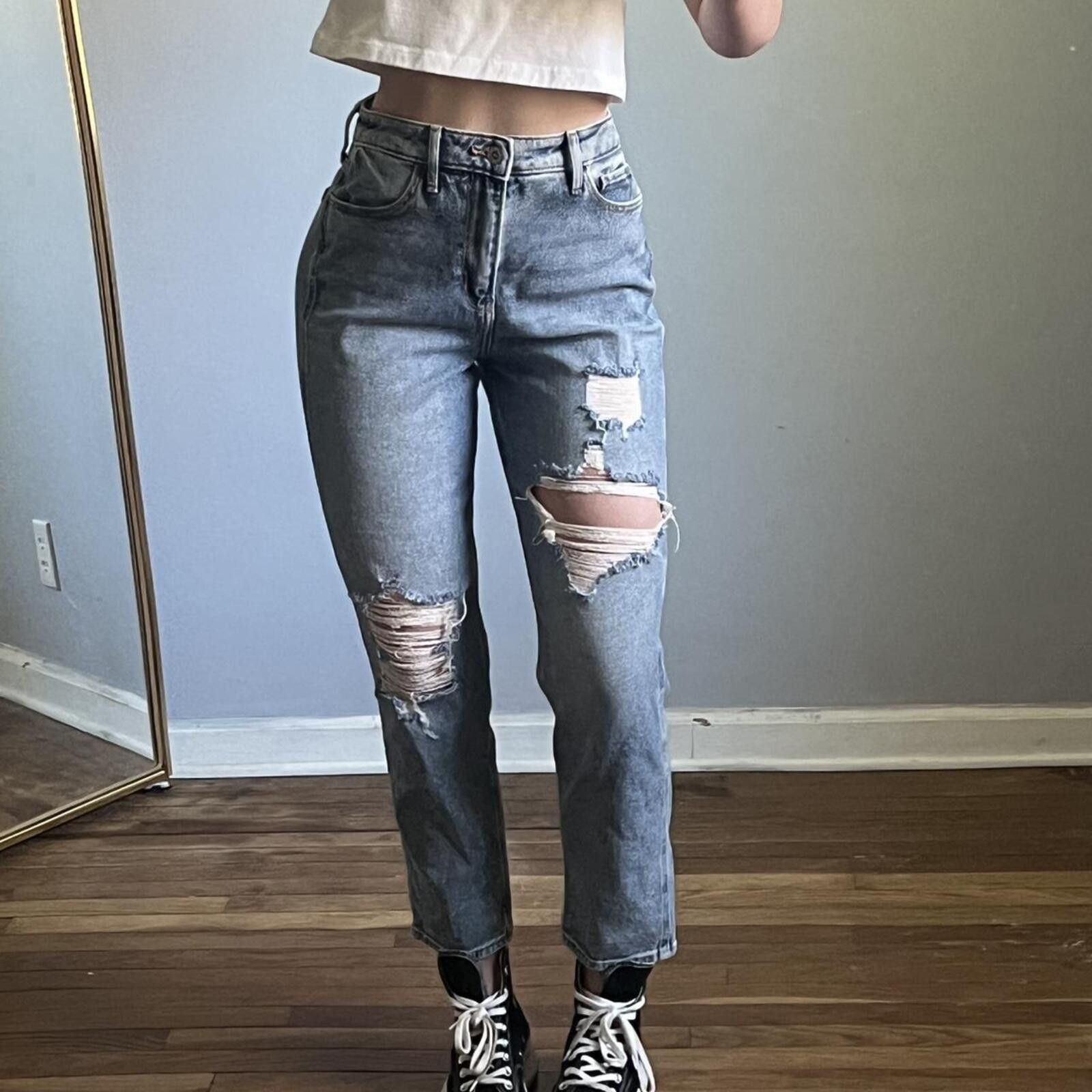 Other Ultra high-rise mom jeans Size 27" / US 4 / IT 40 - 2 Thumbnail