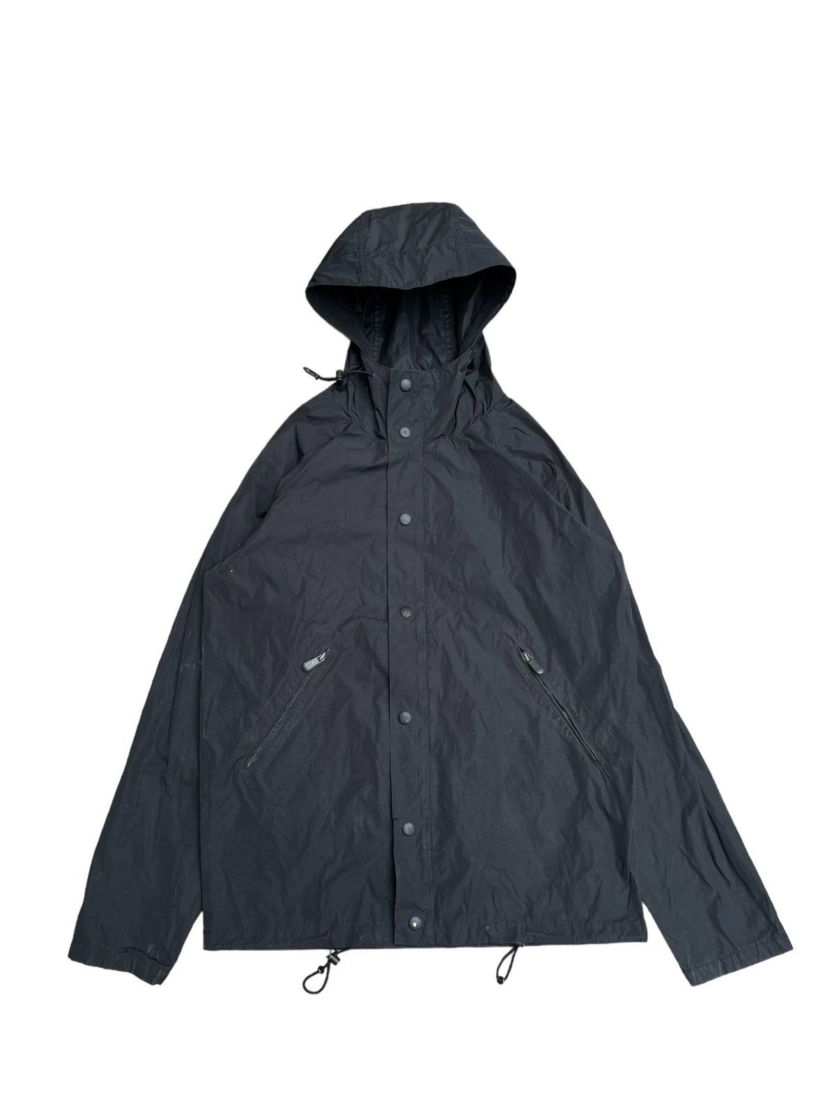image of Bottega Veneta Rain Coat Jacket Polyester Rrp $1600 in Black, Men's (Size Medium)