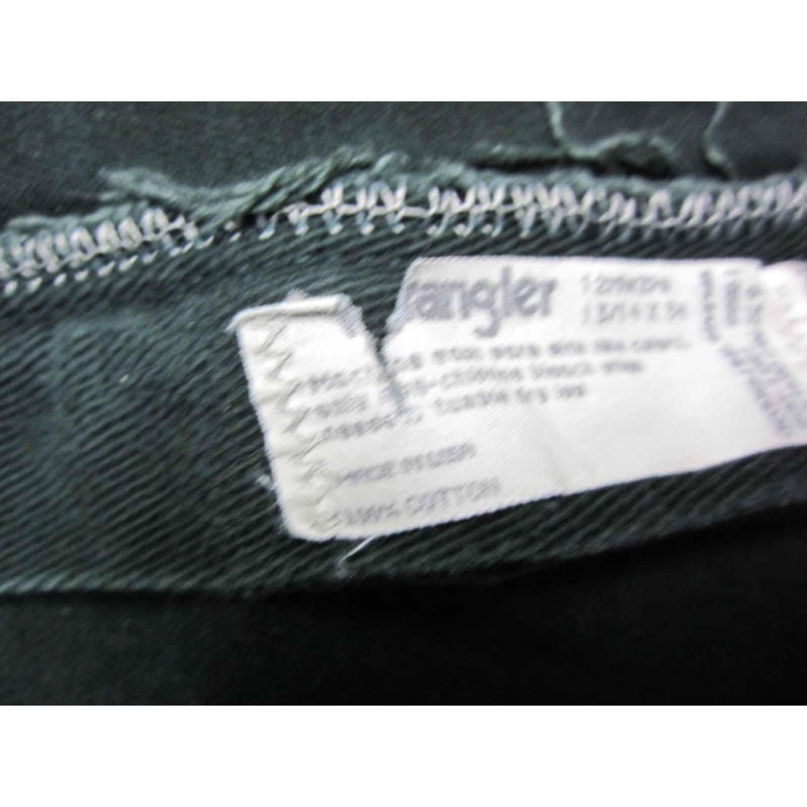 Wrangler Vintage Wrangler Jeans Womens 13/14 L34 Green Straight Retro Western Jeans Size 36" / US 14 / IT 50 - 7 Thumbnail