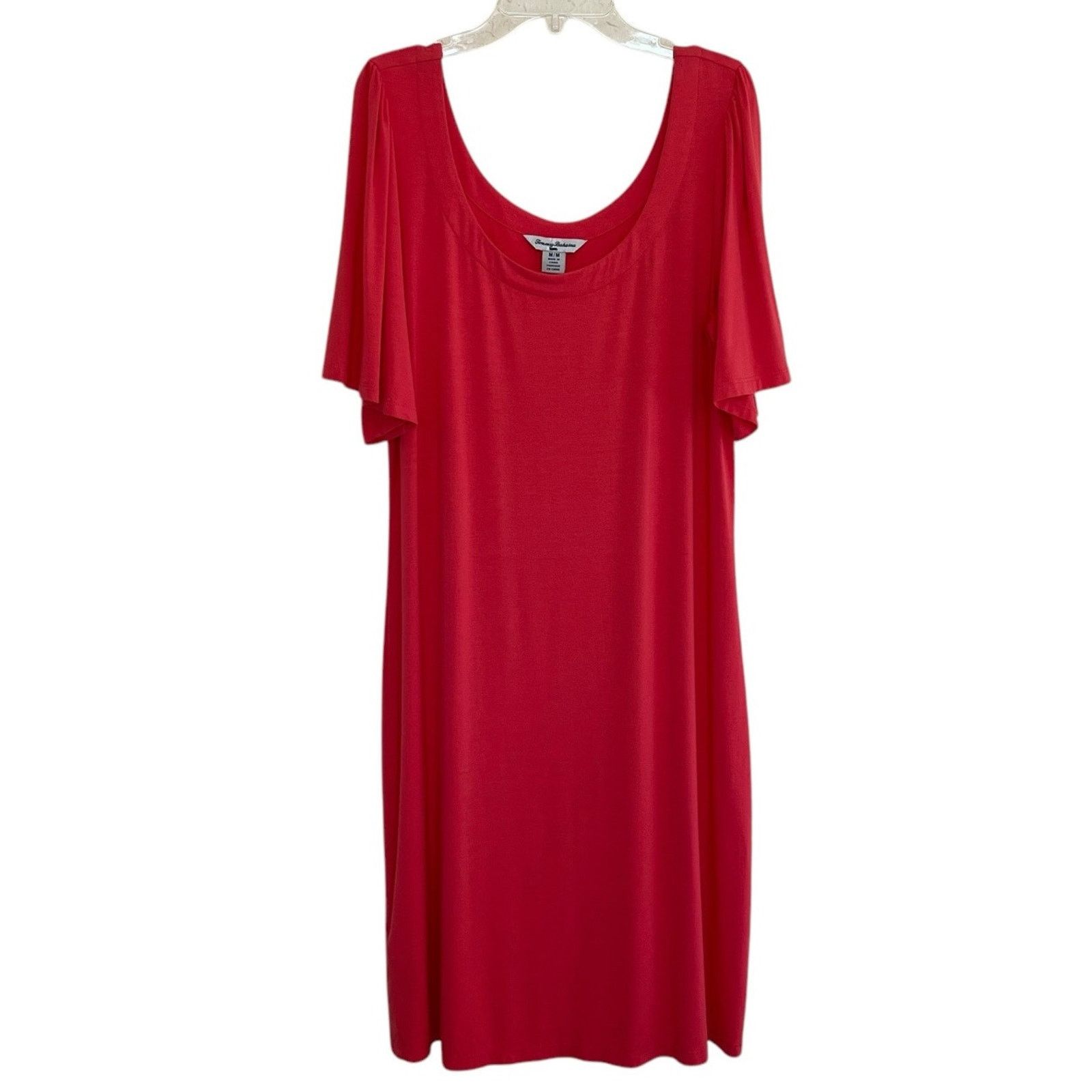 Tommy Bahama Tommy Bahama | Tambour Flounce Sleeve Dress Paradise Pink M Size M / US 6-8 / IT 42-44 - 2 Thumbnail