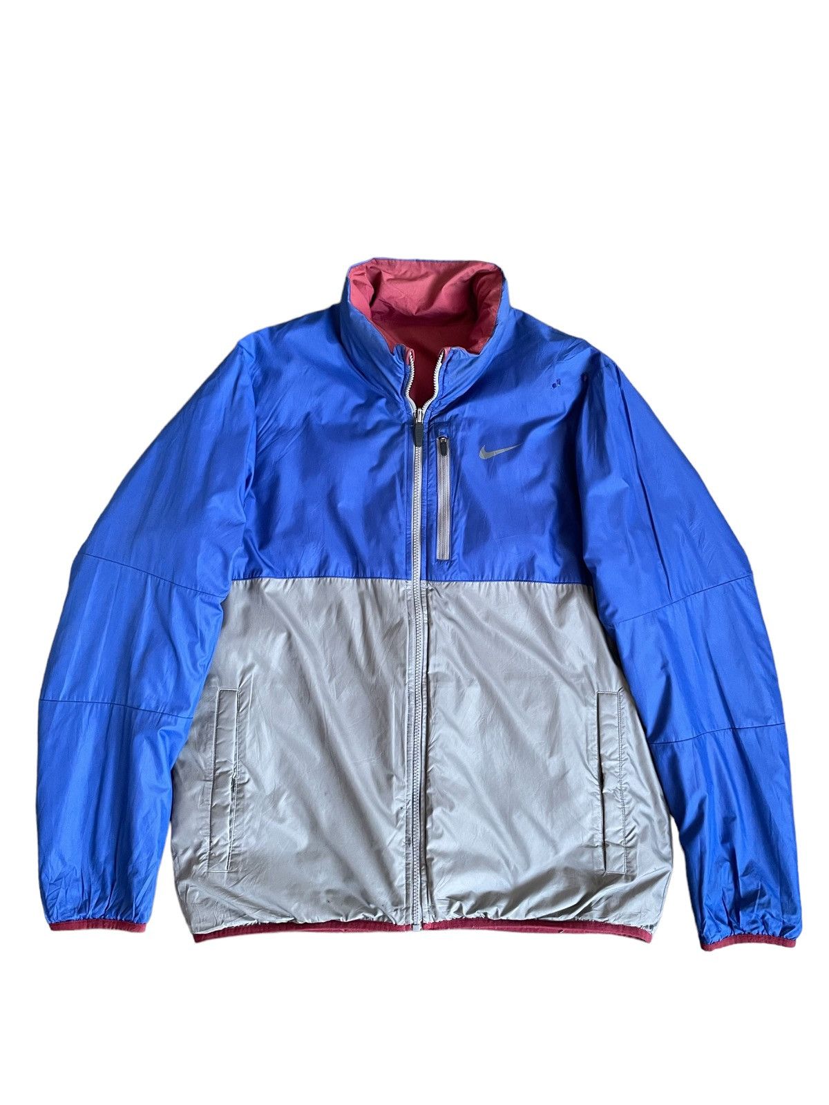 Hypebeast Vintage Y2K Nike Streetwear Reversible Light Puffer Jacket Size US M / EU 48-50 / 2 - 3 Thumbnail