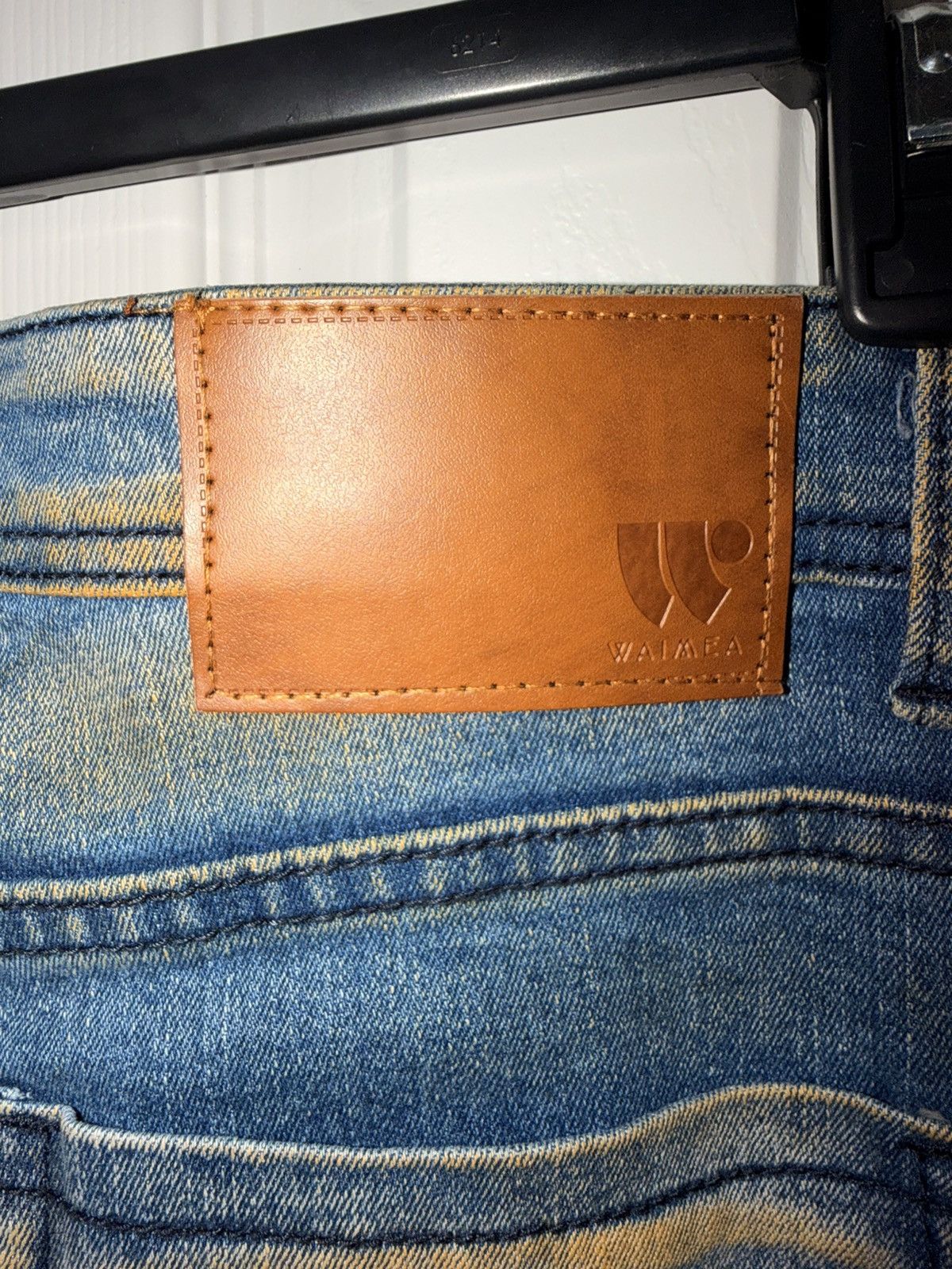 Waimea Distressed biker-style denim with paint splatter 32x32 Size US 32 / EU 48 - 5 Thumbnail