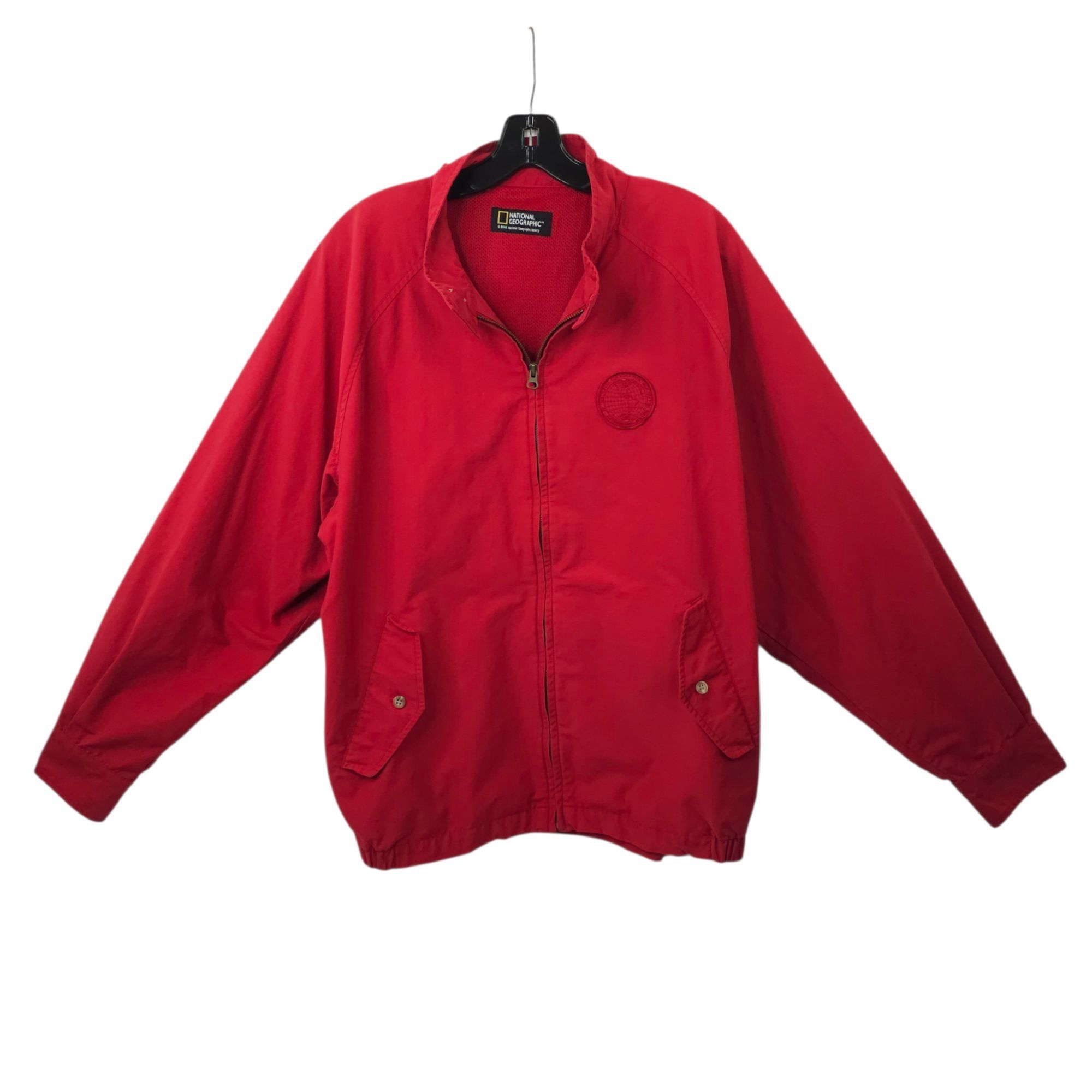 Other National Geographic Windbreaker L READ Vintage Full Zip Size US L / EU 52-54 / 3 - 2 Thumbnail