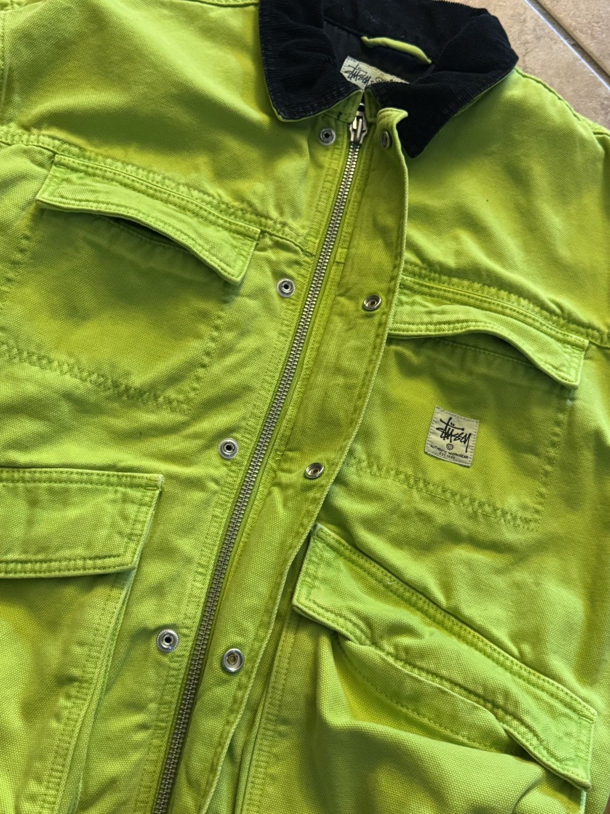 Stussy Stussy Workwear Canvas Jacket Size US M / EU 48-50 / 2 - 8 Thumbnail