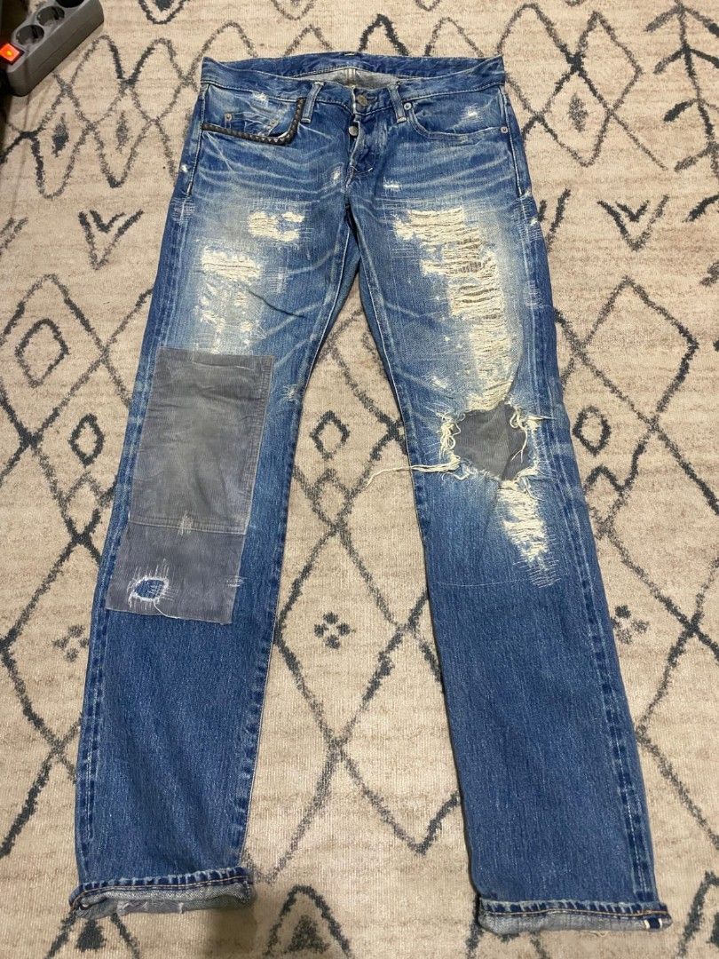 Hysteric Glamour Hysteric glamour distressed vintage denim faded Size US 30 / EU 46 - 1 Thumbnail
