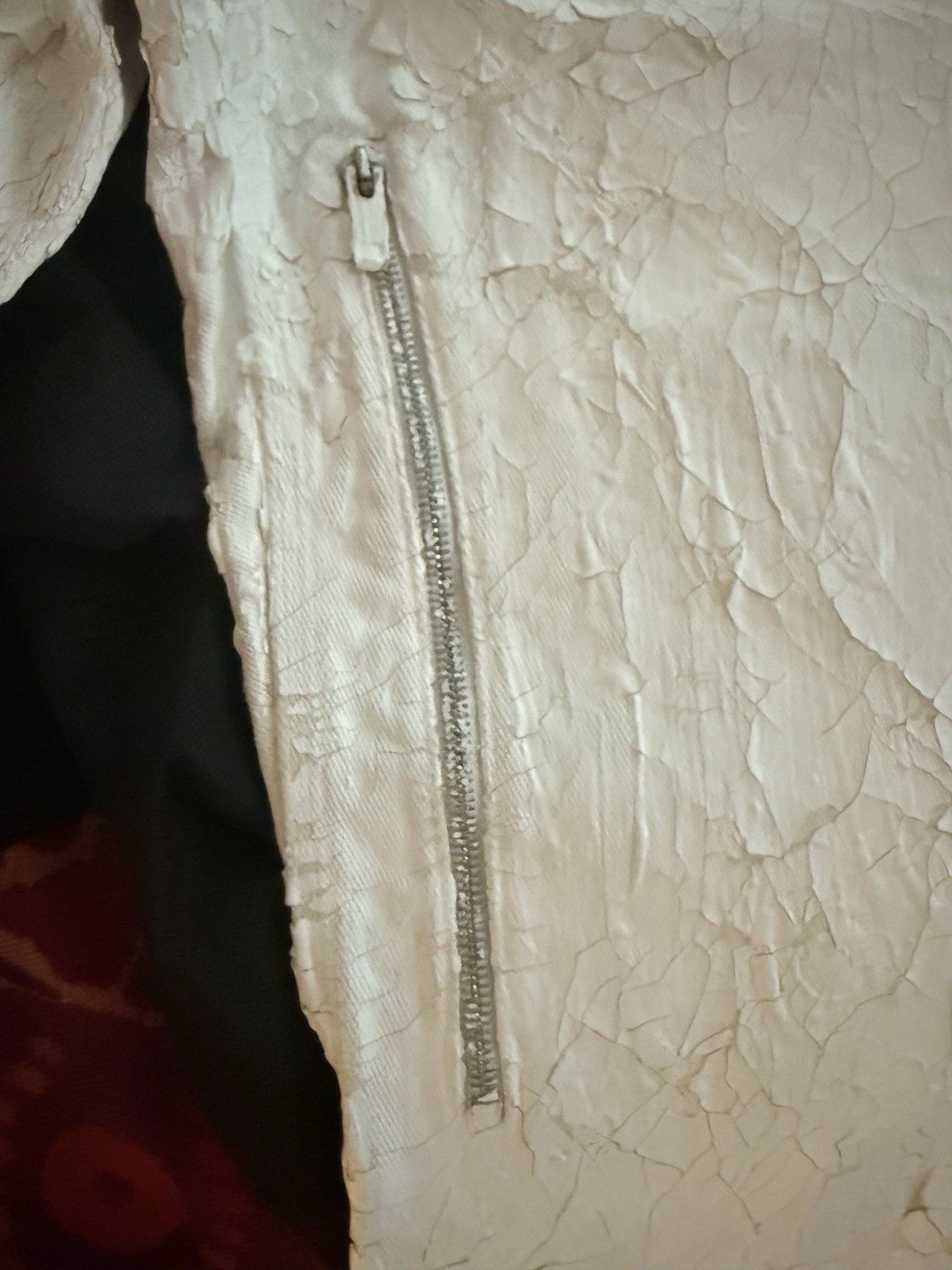 Givenchy Matthew Williams Crackled Painted Zip Jeans SS21 Limited Size US 32 / EU 48 - 10 Thumbnail