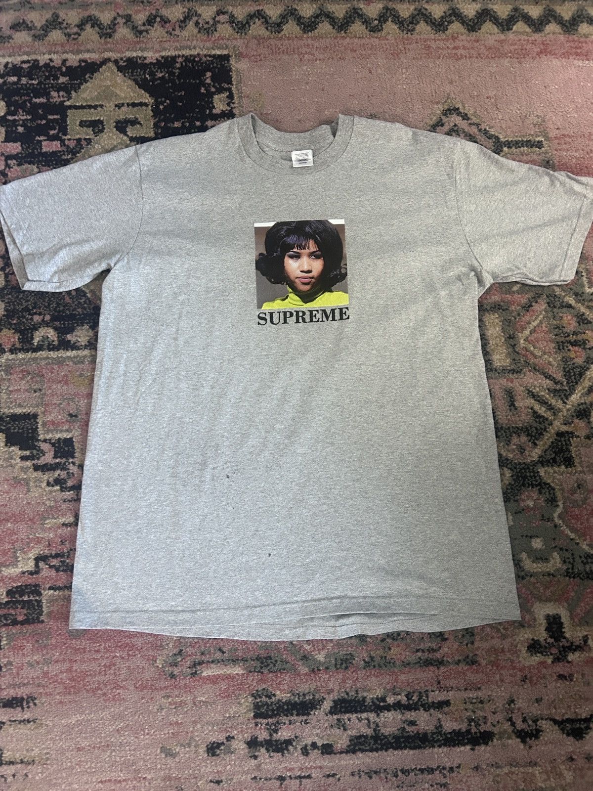 Supreme Supreme Aretha Franklin Tee Size US L / EU 52-54 / 3 - 1 Thumbnail