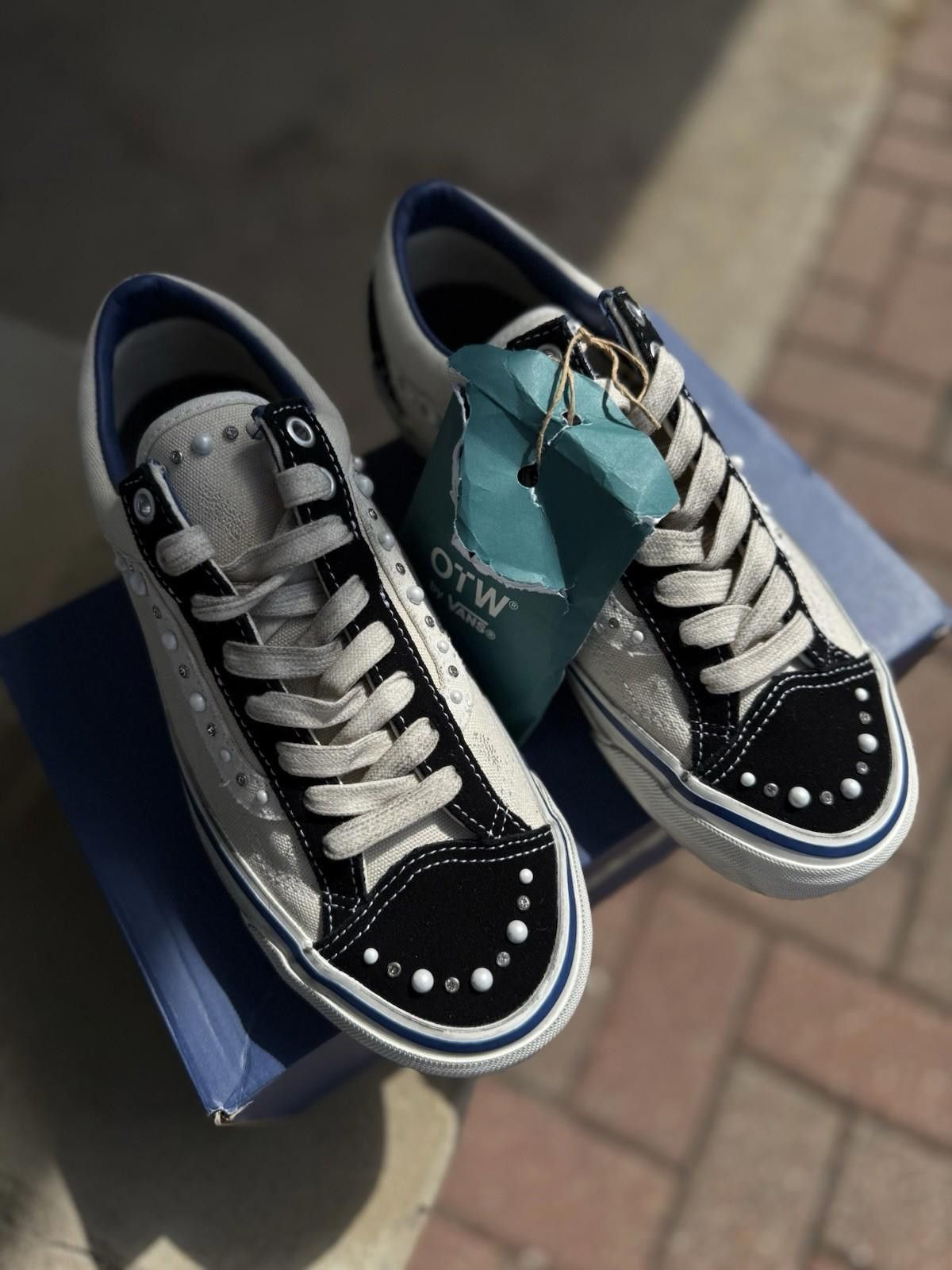 Vans 🫧 SAMPLE Vans Old Skool 36 “Pearlized Marshmallow” 7.5M Size US 7.5 / EU 40-41 - 2 Thumbnail