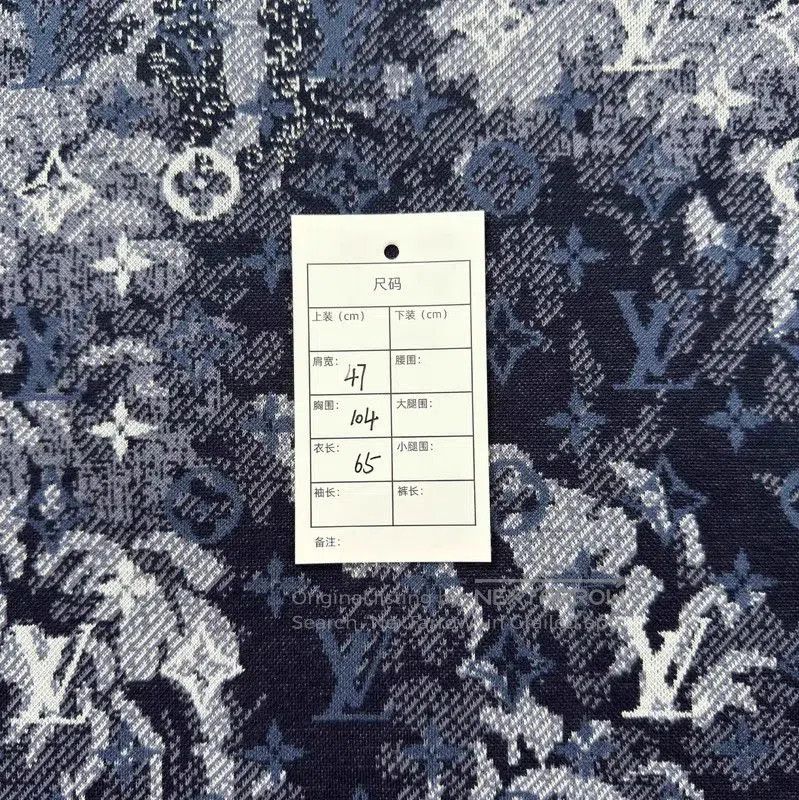 Louis Vuitton Louis Vuitton Men's Blue Cotton Sweatshirt . Size US XS / EU 42 / 0 - 5 Thumbnail
