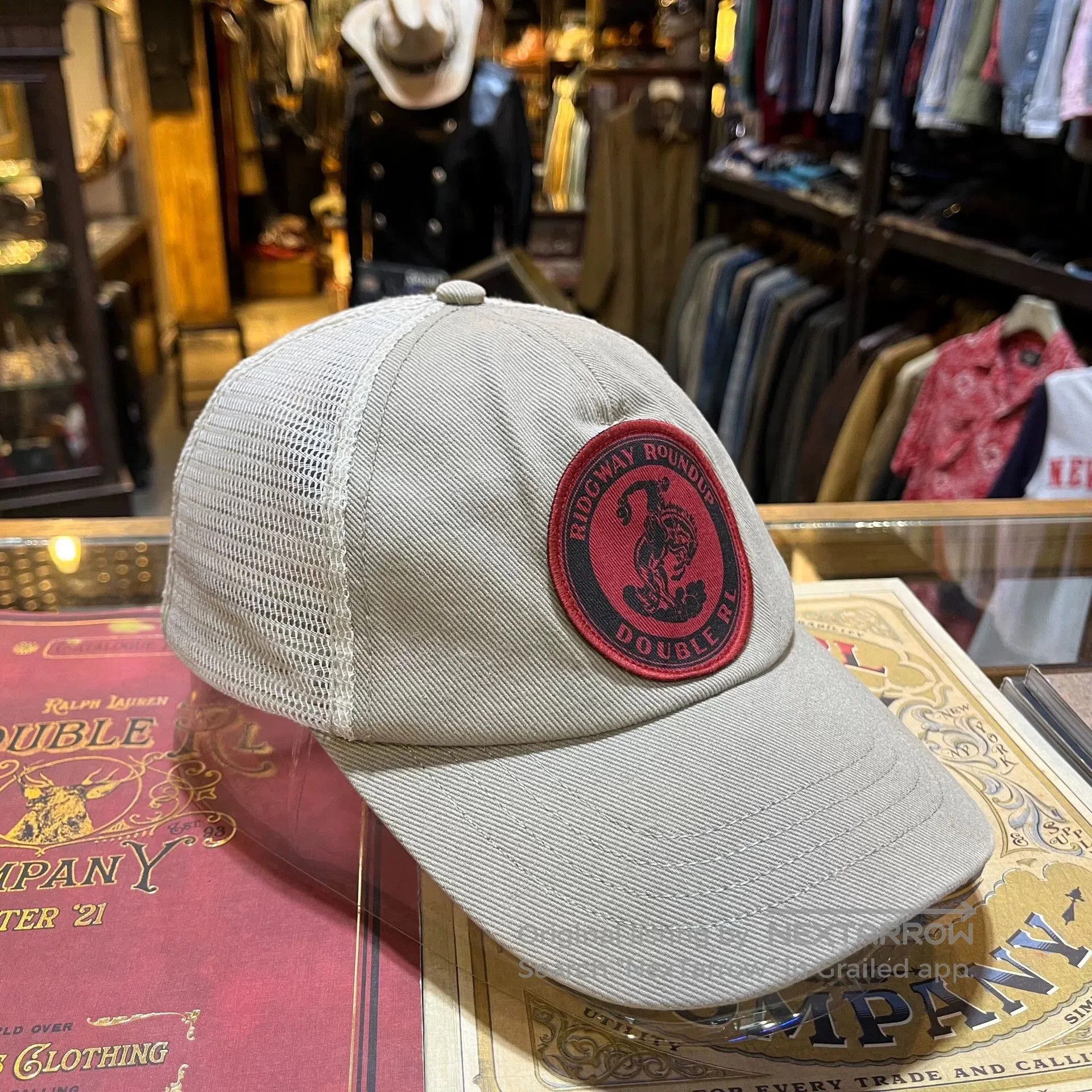 RRL Ralph Lauren double rl baseball cap with logo. Size ONE SIZE - 2 Thumbnail