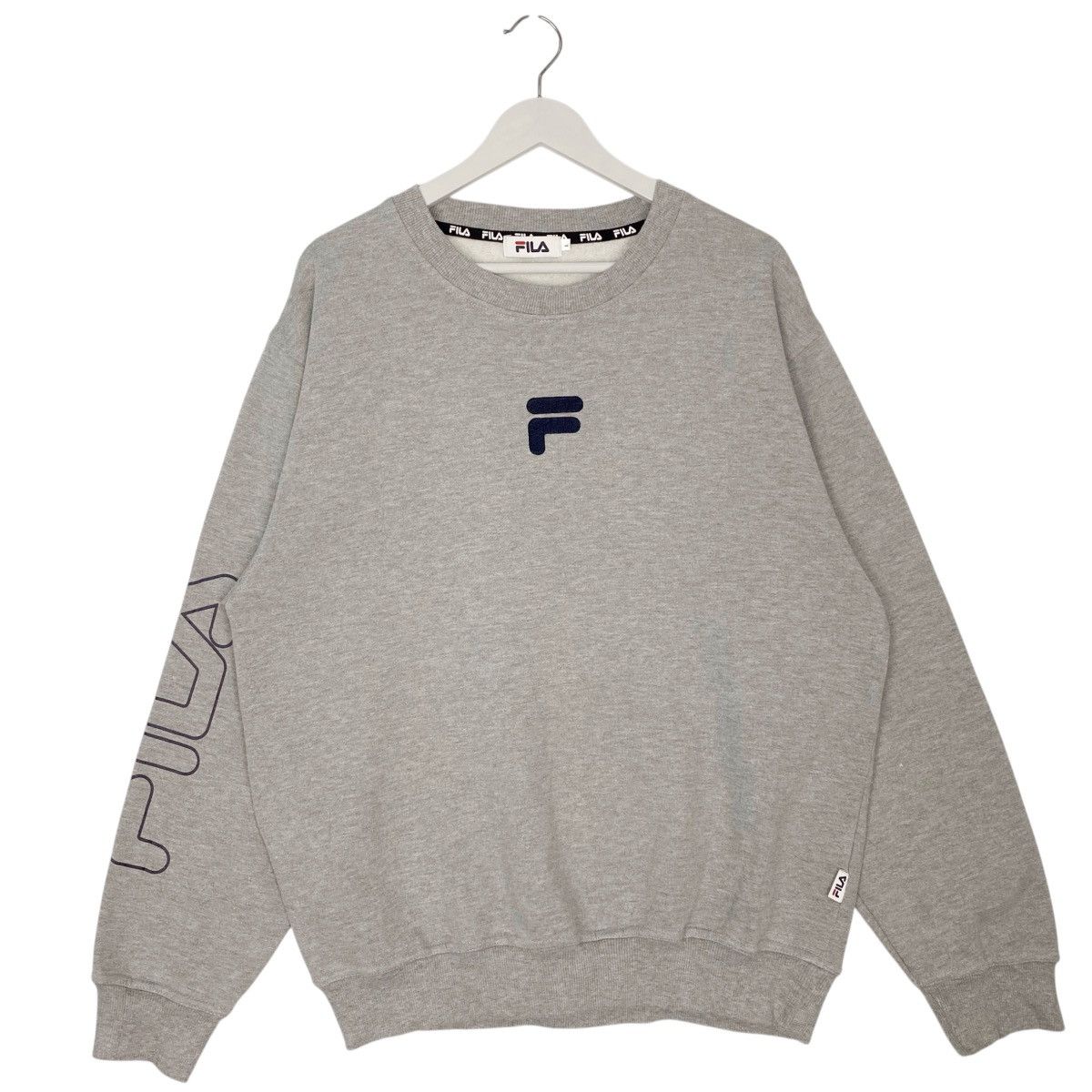 Other Vintage Fila Crewneck Sweathirt Gray Pullover Jumper Size L Size US L / EU 52-54 / 3 - 1 Thumbnail