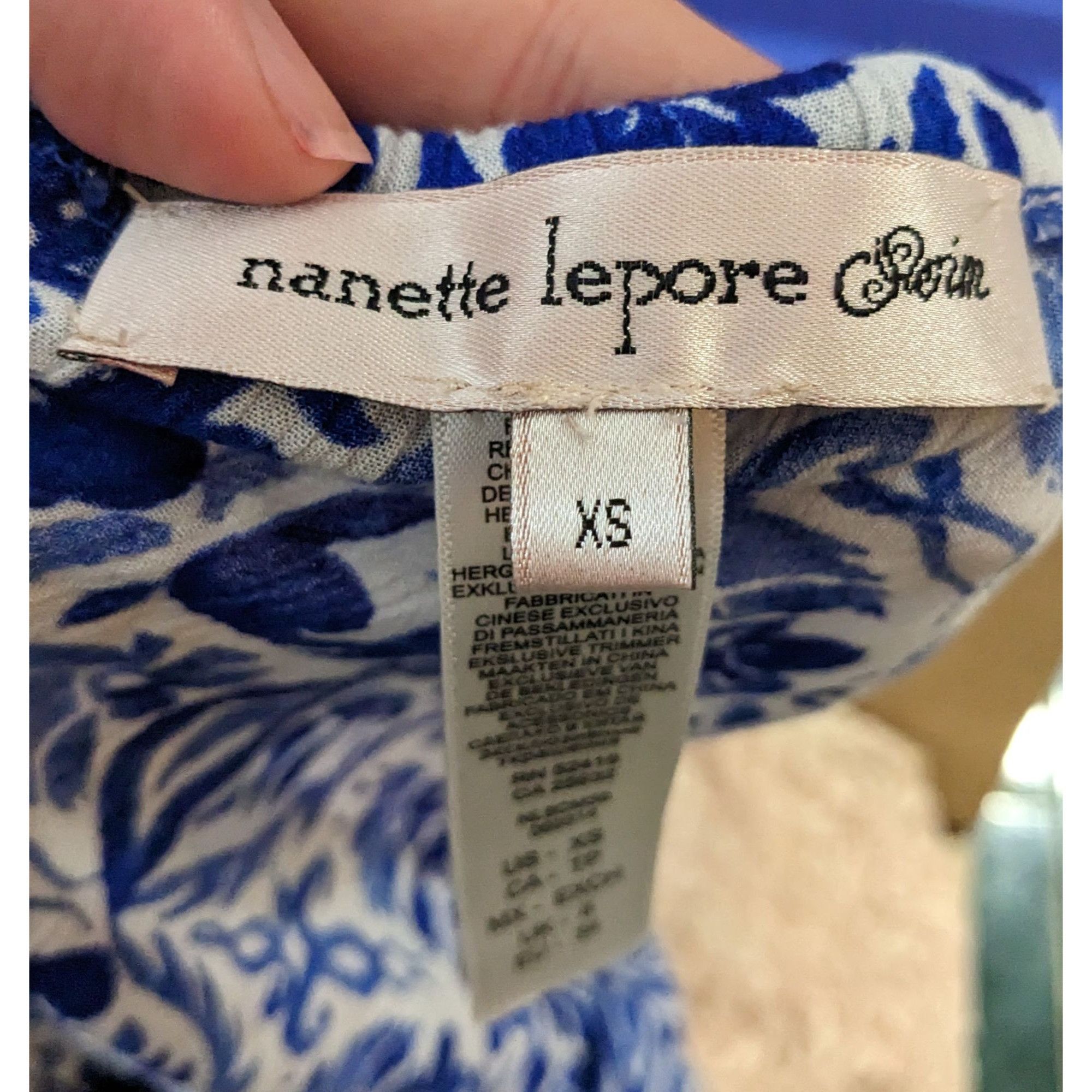 Nanette Lepore Nanette Lepore Tanavera Tunic Swim Cover Up Size XS Size ONE SIZE - 10 Thumbnail