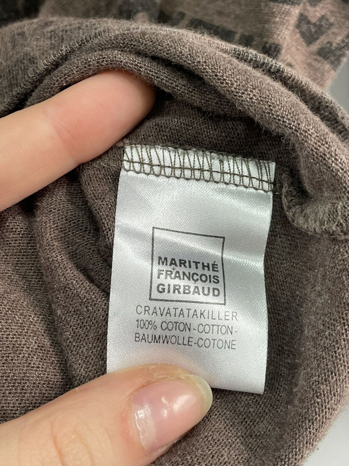 Marithe + Francois Girbaud Rare 2000s y2k archive long sleeve Marithe Francois Girbaud Size US M / EU 48-50 / 2 - 8 Thumbnail