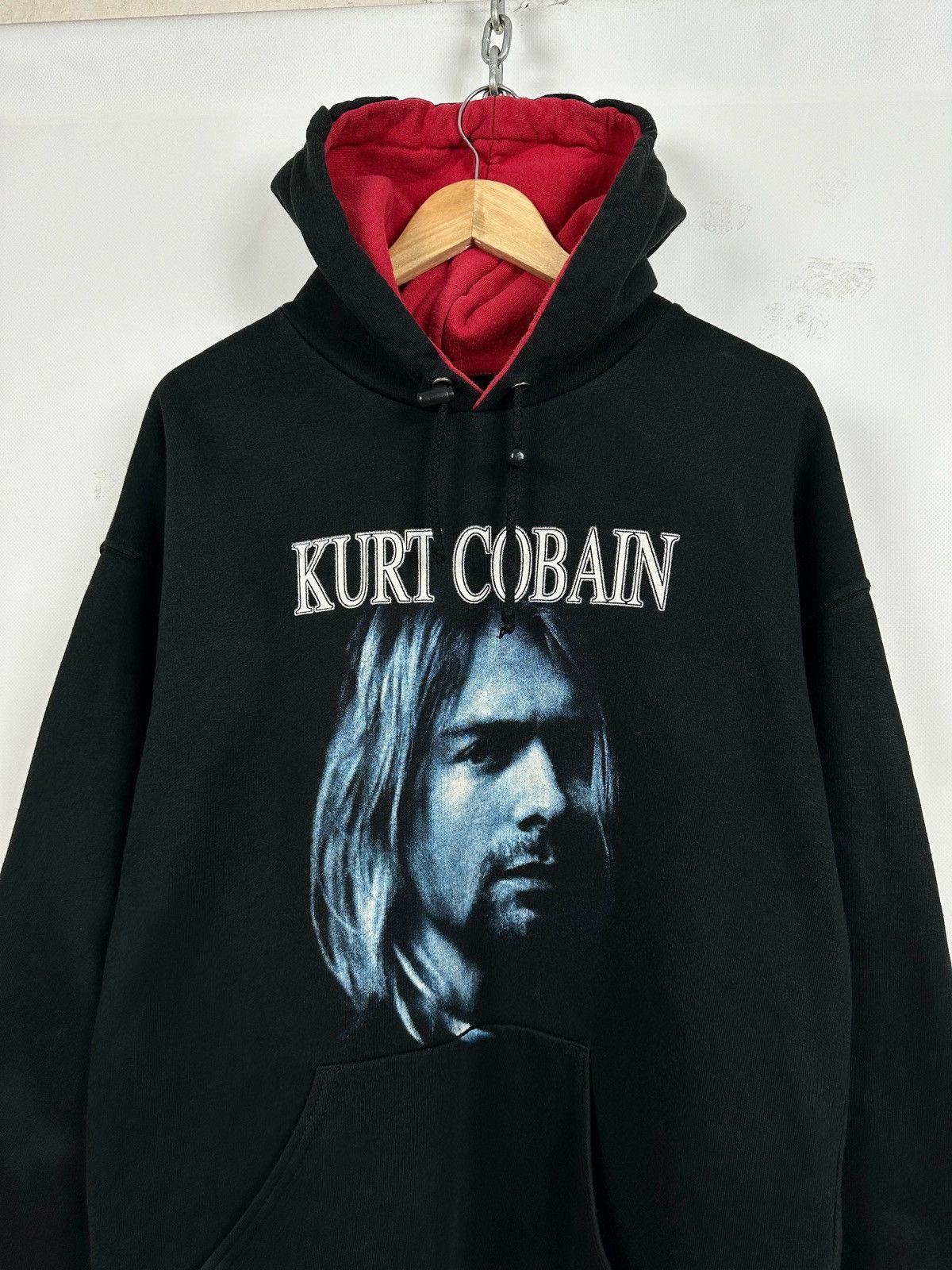 Band Tees Vintage Nirvana Kurt Cobain I Hate Myself Memorial Hoodie Size US XL / EU 56 / 4 - 4 Thumbnail