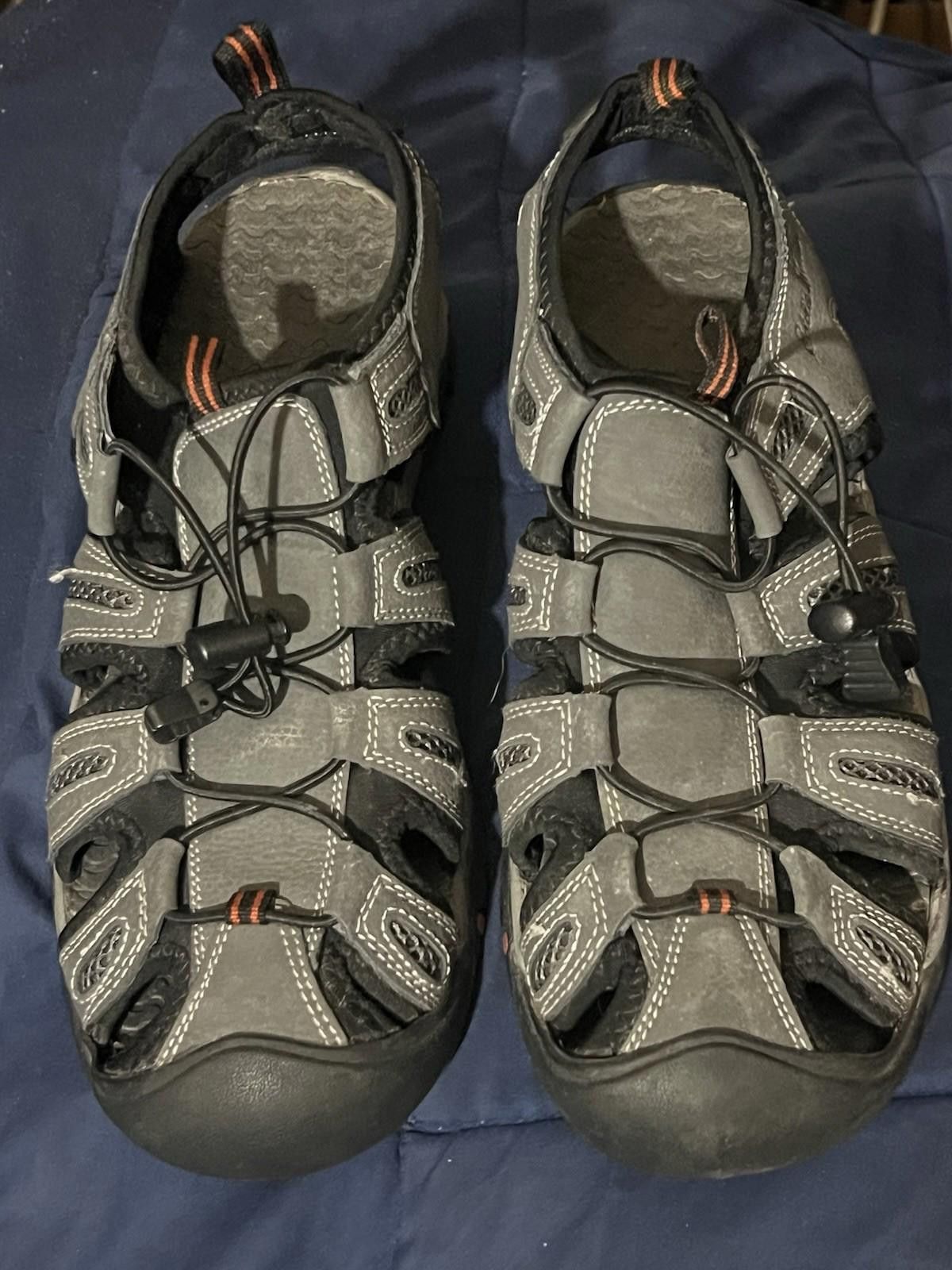 Eddie Bauer Eddie Bauer Men's Water Sandal Size 11 Grey Size US 11 / EU 44 - 3 Thumbnail