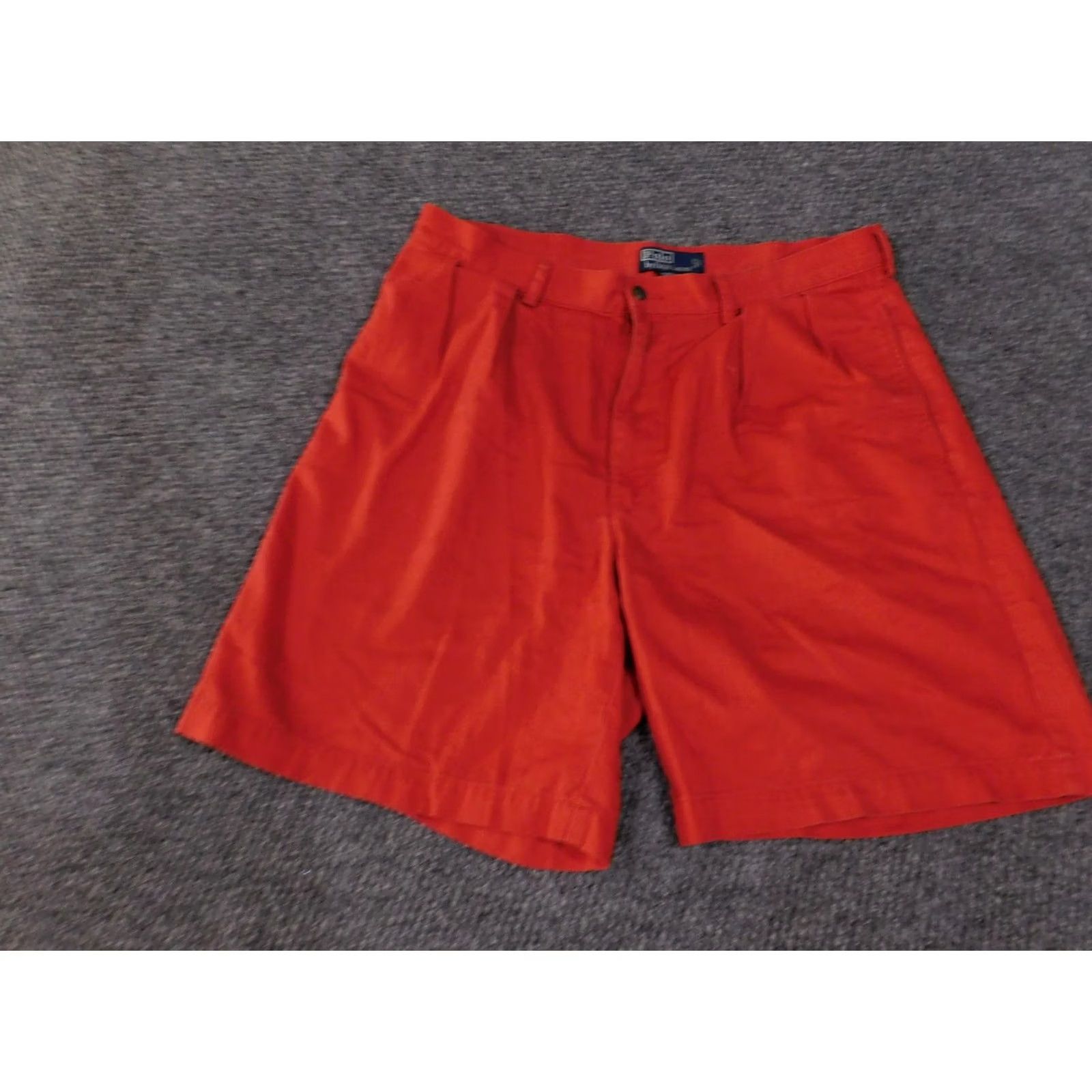 Polo Ralph Lauren Polo Ralph Lauren Shorts Mens 36 Red Tyler Classic Chino Pleated Casual Shorts Size US M / EU 48-50 / 2 - 4 Thumbnail