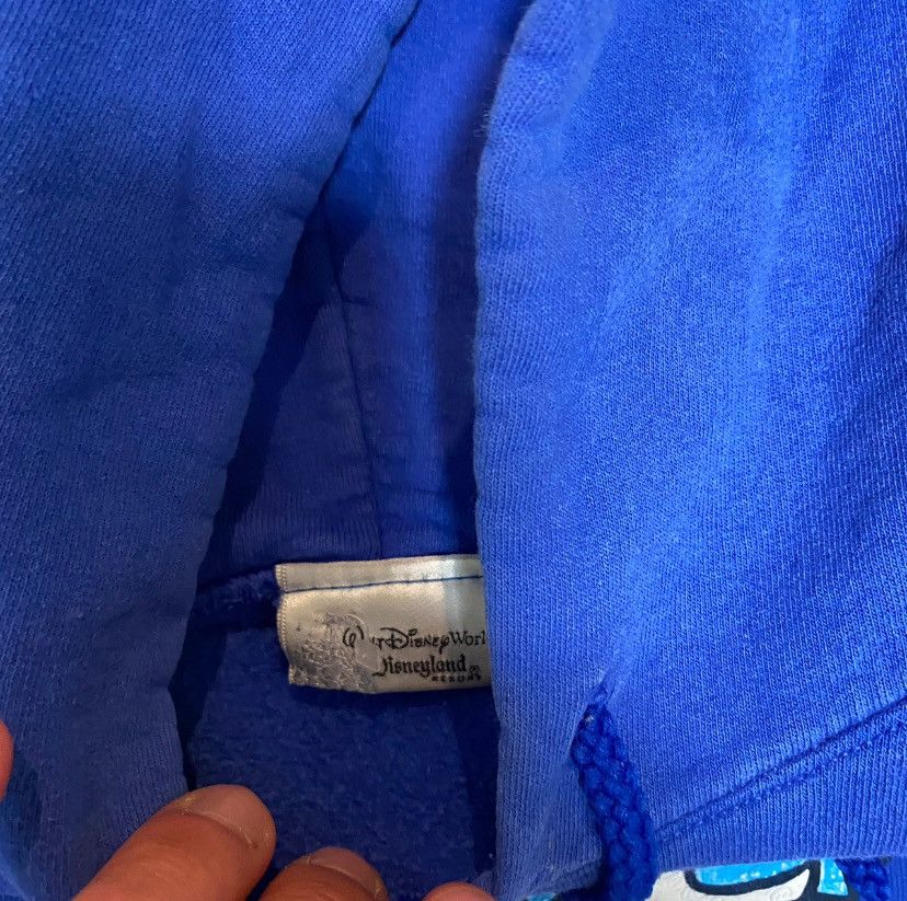 Disney Vintage Donald Duck royal blue funny hoodie Size US XL / EU 56 / 4 - 5 Thumbnail