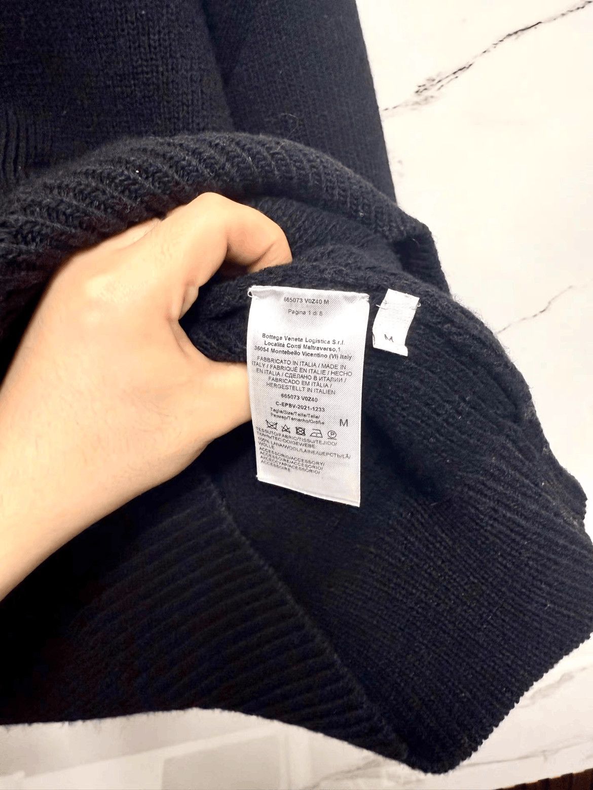 Bottega Veneta Bottega Veneta Bottega Veneta Runway Knitwear Ring Decorat Size US M / EU 48-50 / 2 - 5 Thumbnail