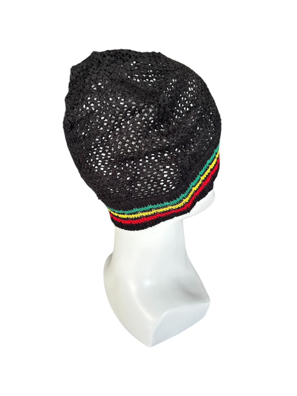Japanese Brand × Kapital × Vintage Rare Vintage Adidas Rasta Knitted Beanie Hats Size ONE SIZE - 3 Thumbnail
