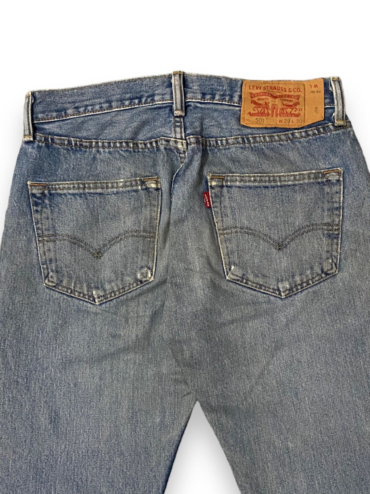 Japanese Brand × Levi's Vintage Levis Strauss Japan 501 Button 4996 Distressed h' Size US 29 - 6 Thumbnail