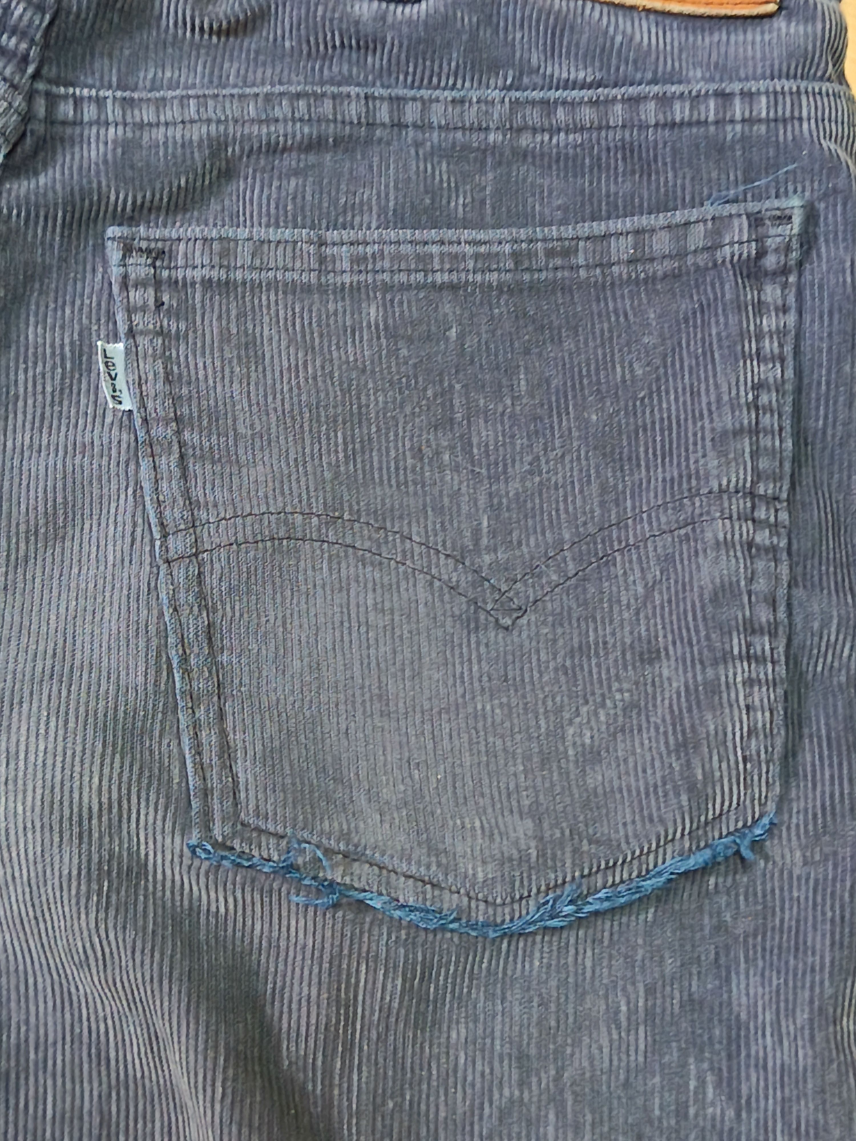 Levi's Vintage Clothing 💥Vintage💥 1983's Levis 509 Talon Zipper Corduroy Denim Size US 31 - 9 Thumbnail