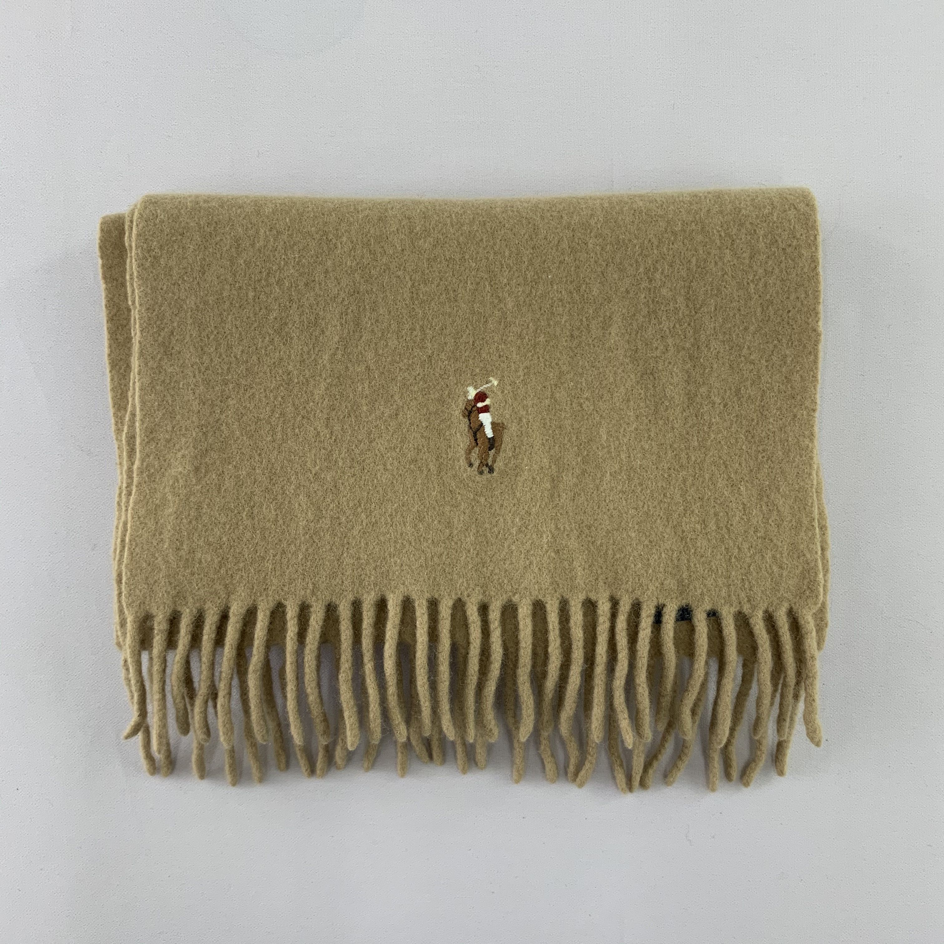 Polo Ralph Lauren Polo Ralph Lauren Scarf Wool Muffler Neck Wrap BL4221 Size ONE SIZE - 3 Thumbnail