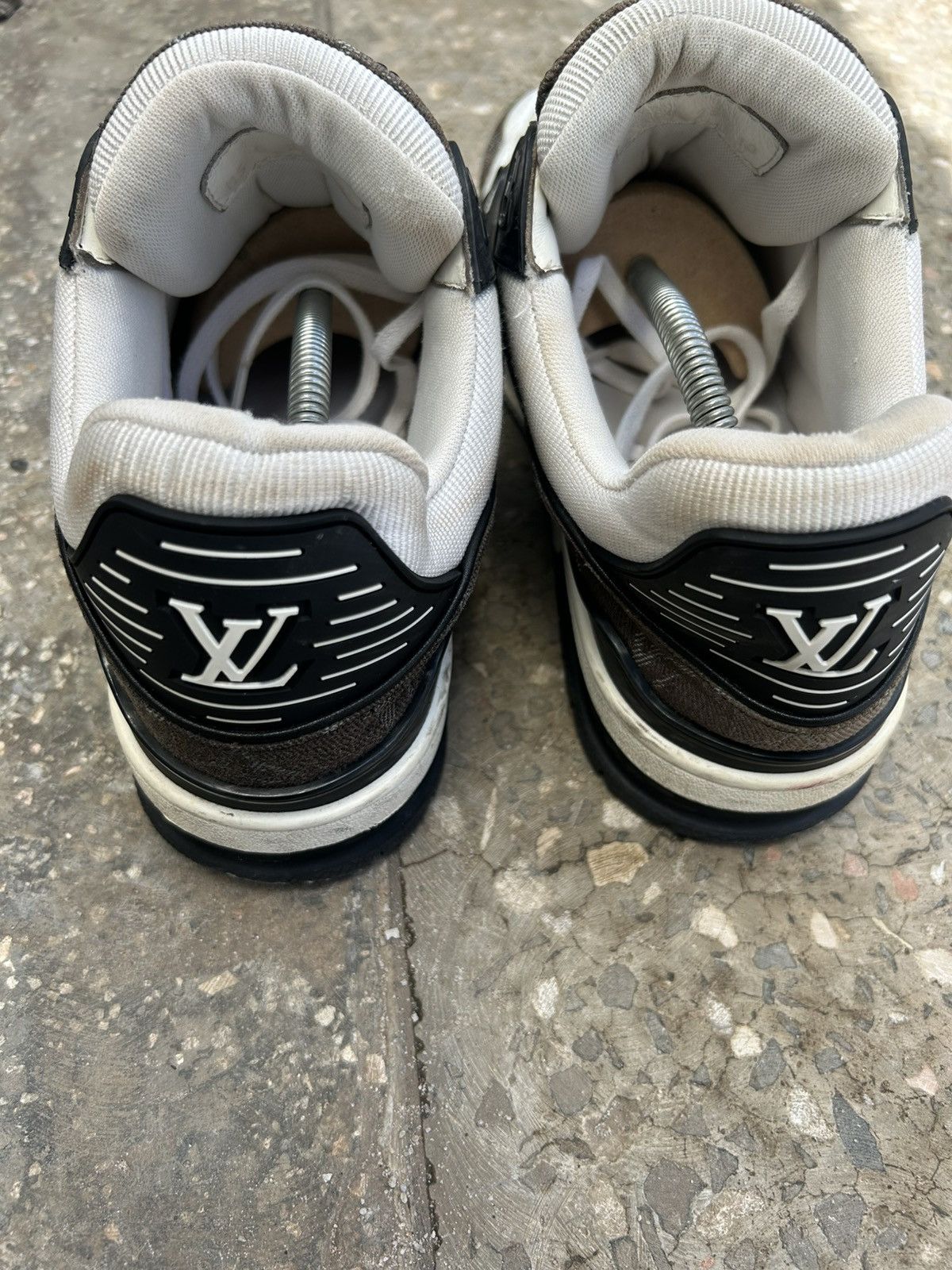 Louis Vuitton Louis Vuitton LV Trainer Sneaker Size US 11 / EU 44 - 5 Thumbnail
