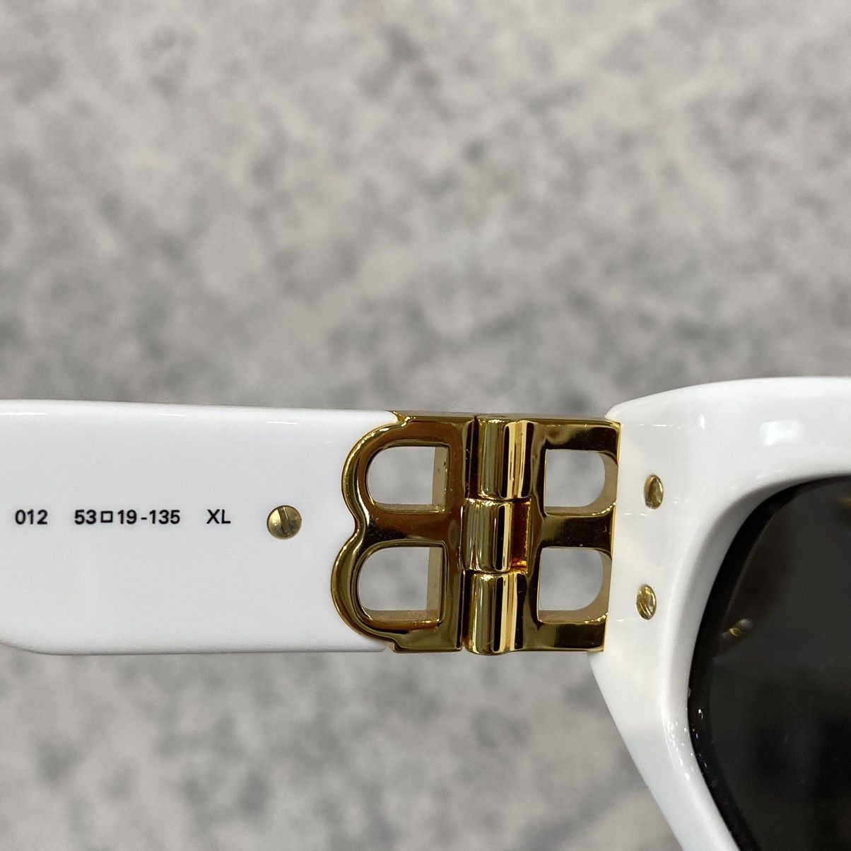 Balenciaga BALENCIAGA Dynasty D-Frame Sunglasses WHITE Size ONE SIZE - 7 Thumbnail