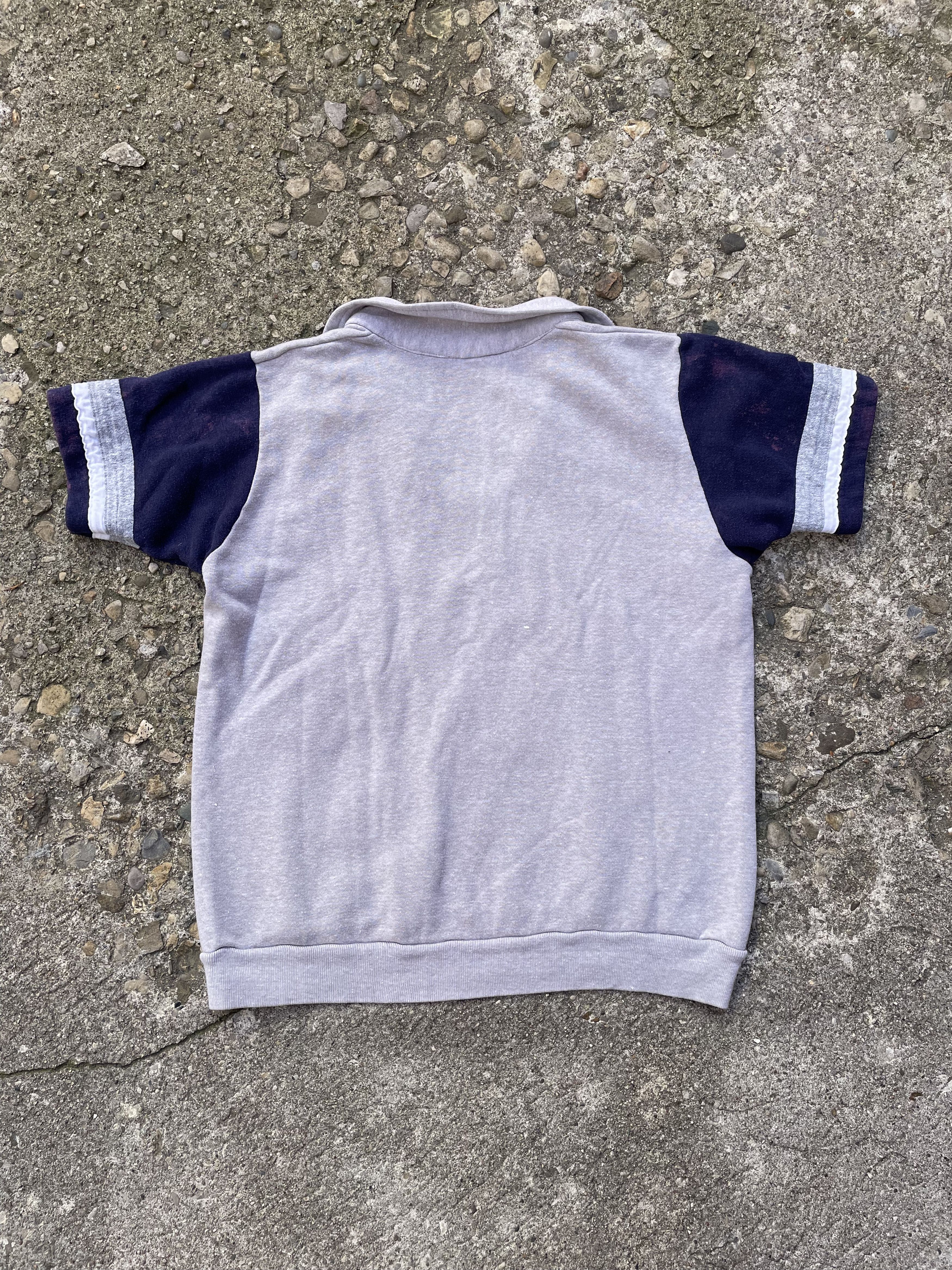 Champion × Vintage VTG 1970's Champion Collared Short Sleeve Sweatshirt Size US L / EU 52-54 / 3 - 2 Thumbnail