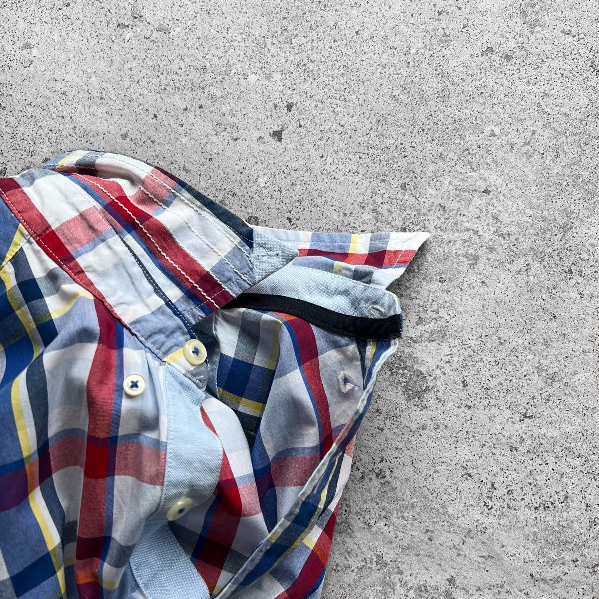 Designer × Tommy Hilfiger Tommy Hilfiger Multicolor Plaid Long Sleeve Button Shirt Size US S / EU 44-46 / 1 - 7 Thumbnail