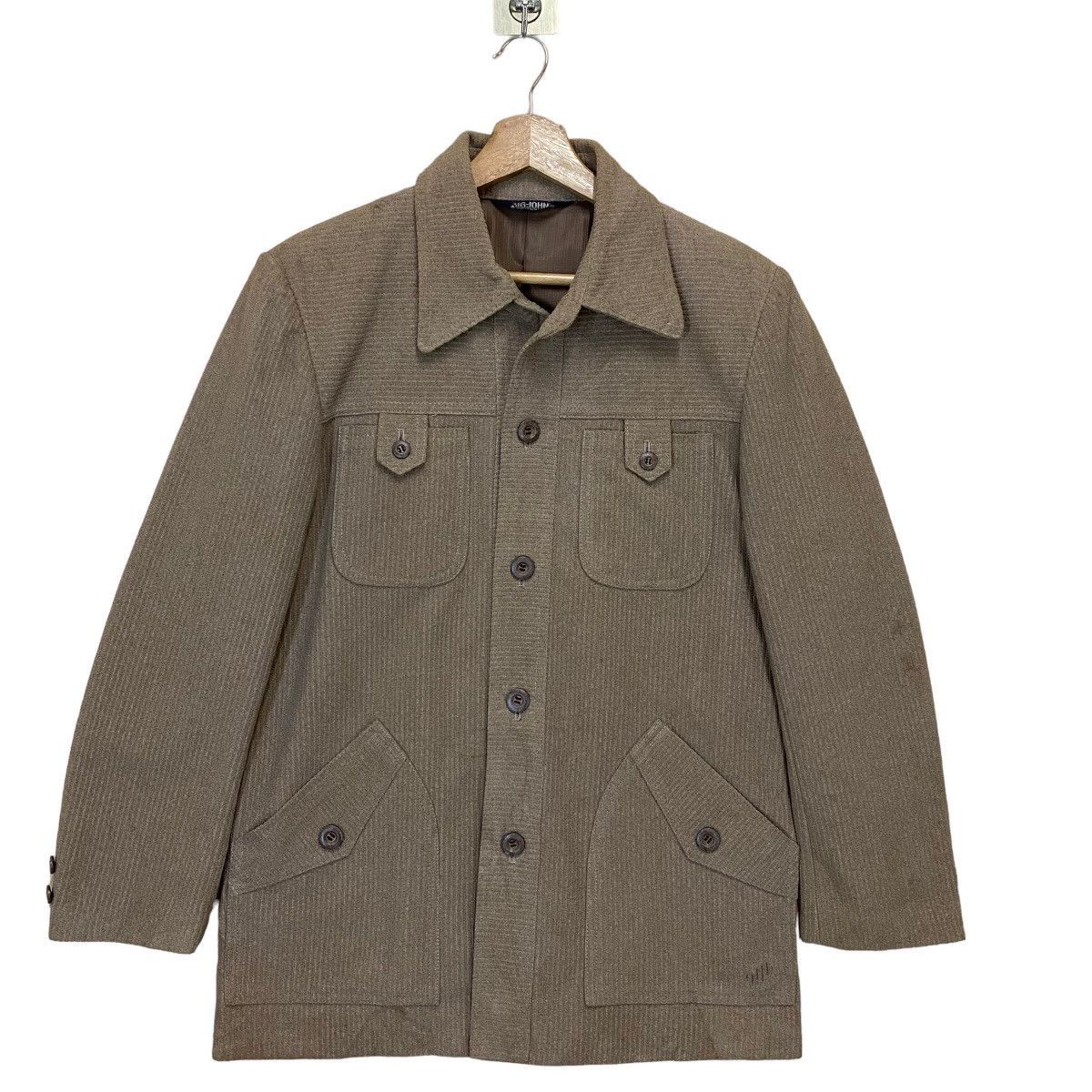 Big John × Japanese Brand Big John For Men Coduroy Button Jacket Size US M / EU 48-50 / 2 - 1 Thumbnail