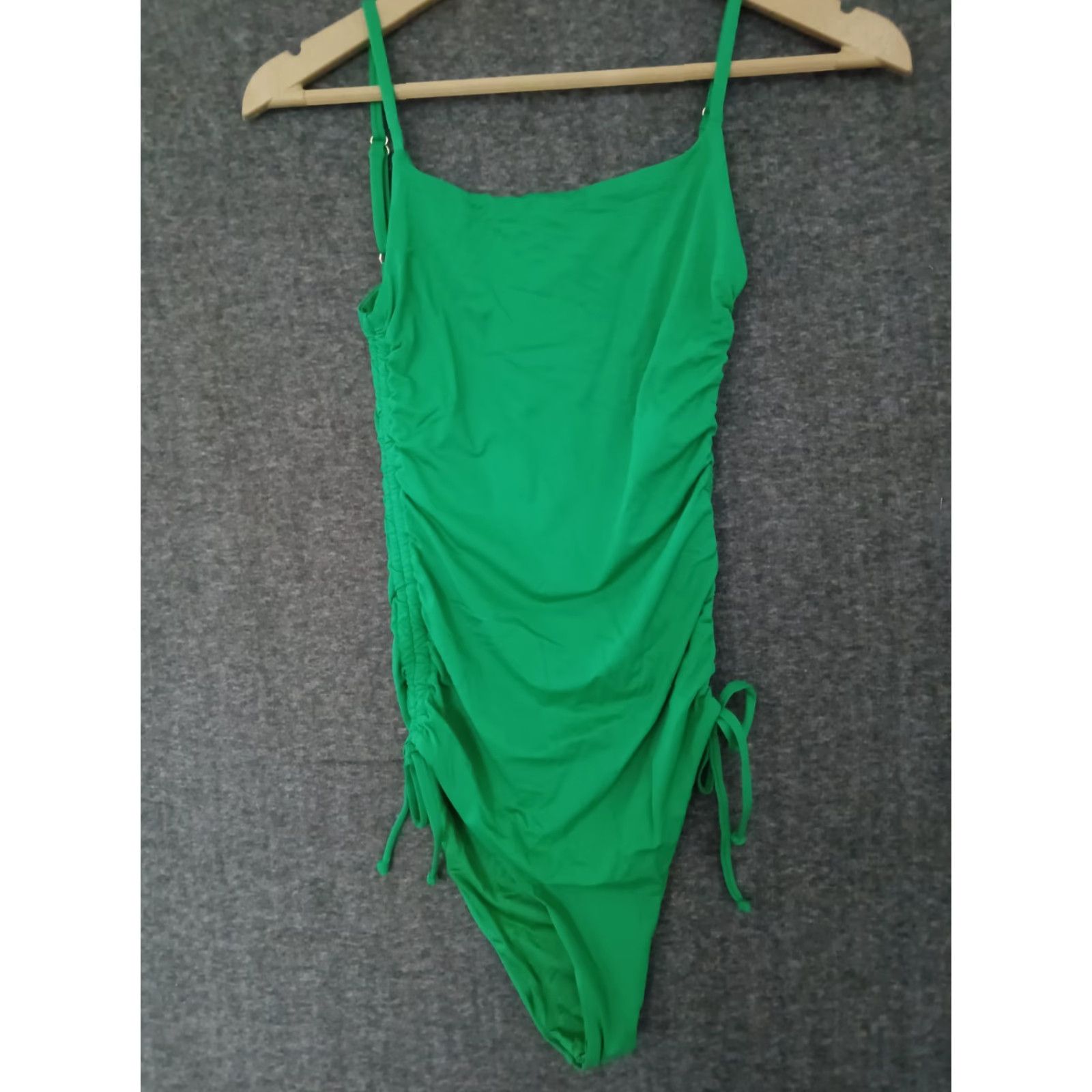 Chanel Toluca Swim Channel Side One Piece Midi Spaghetti Strap Swimsuit Bathing XS Lush Nylon Spandex Women Beach Sexy Size ONE SIZE - 2 Thumbnail
