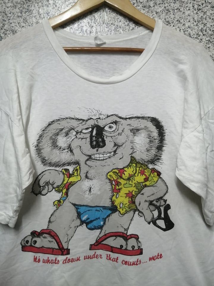 Vintage Vintage 90s Australia Surf Shirt Very Rare Size US L / EU 52-54 / 3 - 3 Thumbnail