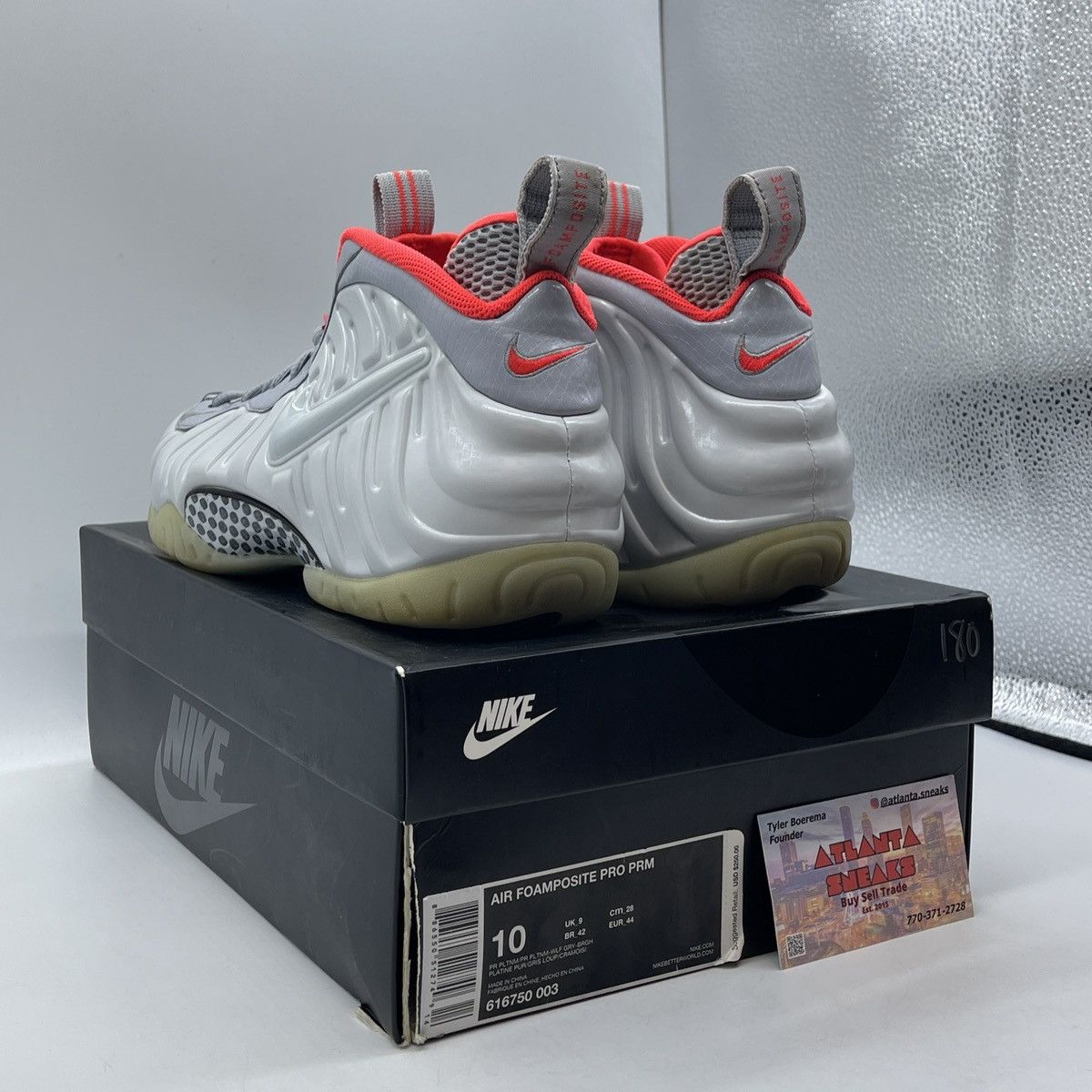 Nike Nike air foamposite pure platinum Size US 10 / EU 43 - 4 Thumbnail