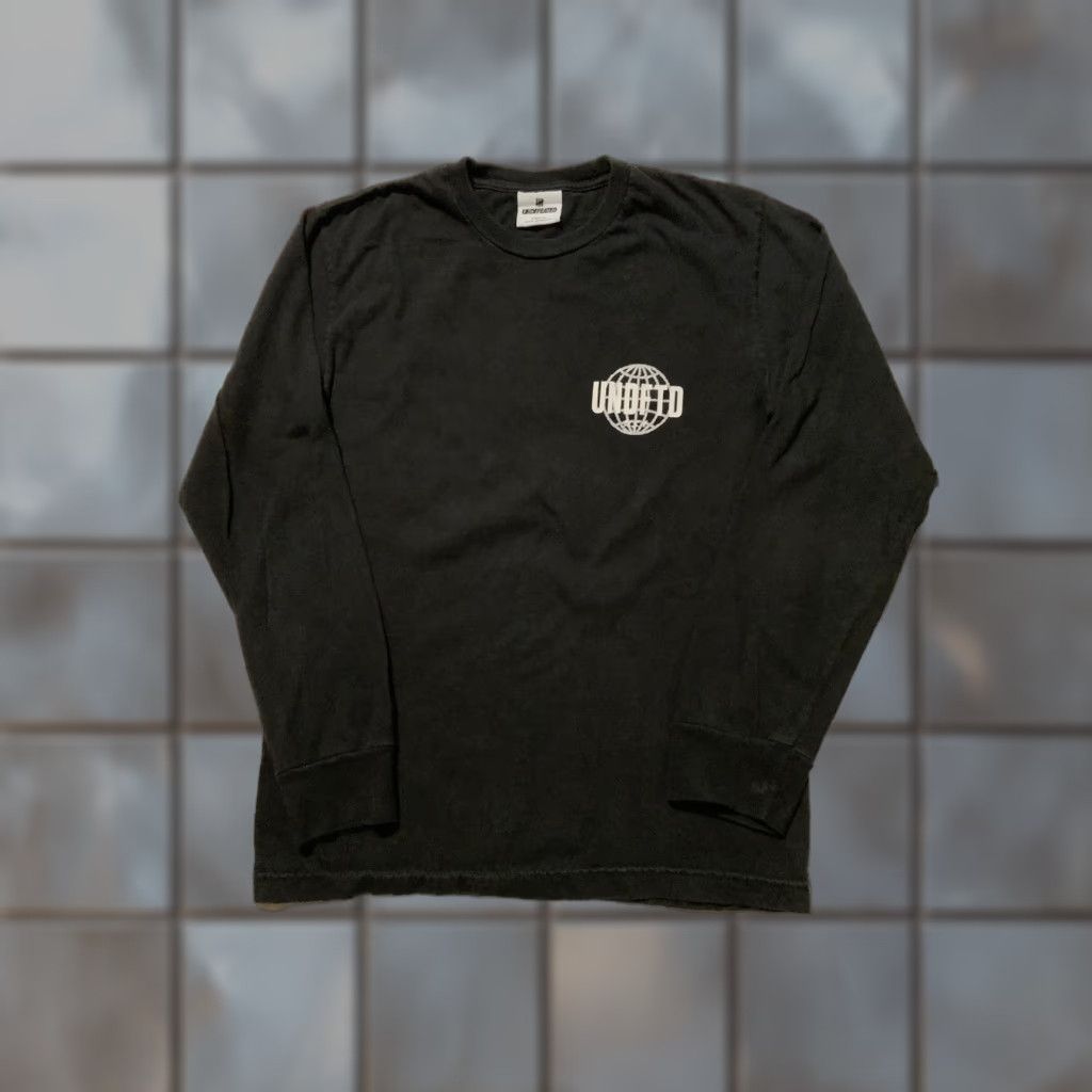 Undefeated UNDFTD Undefeated Racing Club Globe Black L/S Crewneck Graphic T-Shirt Sz. S Mens Shirt Size US S / EU 44-46 / 1 - 1 Thumbnail