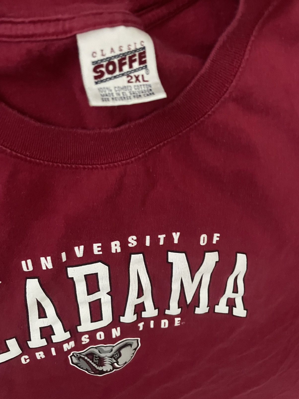 Soffe VTG Alabama “Soffe Classic “ Tee Size US XL / EU 56 / 4 - 3 Thumbnail