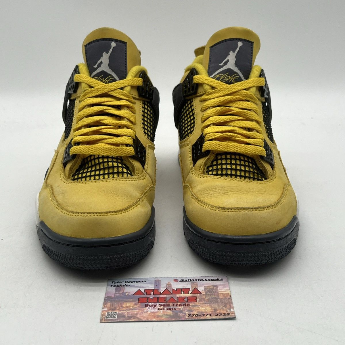Jordan Brand Air Jordan 4 Lightning Size US 8.5 / EU 41-42 - 2 Thumbnail
