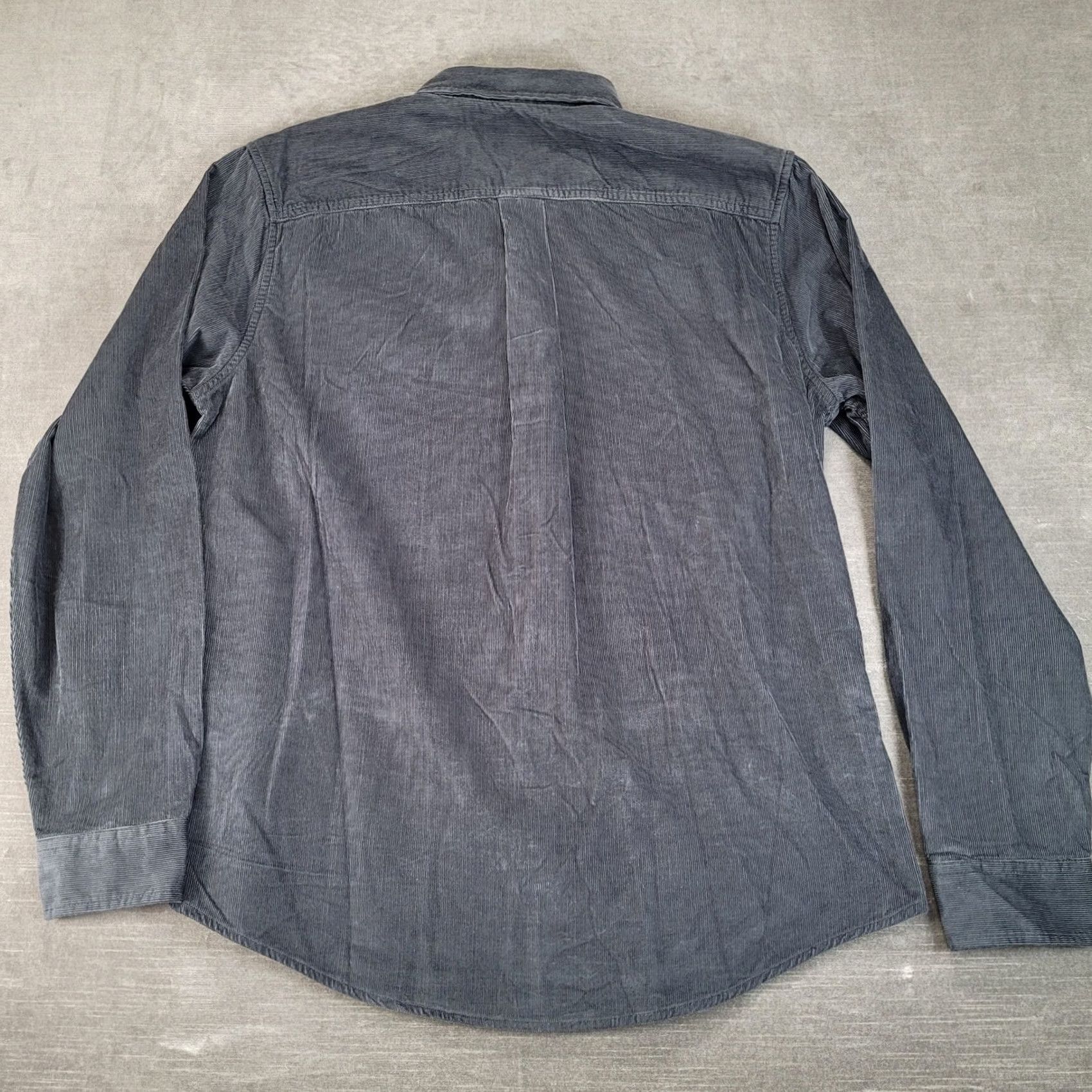 Eddie Bauer Eddie Bauer Mens Grey Medium Corduroy Long Sleeve Button Down Shirt New Size US M / EU 48-50 / 2 - 5 Thumbnail