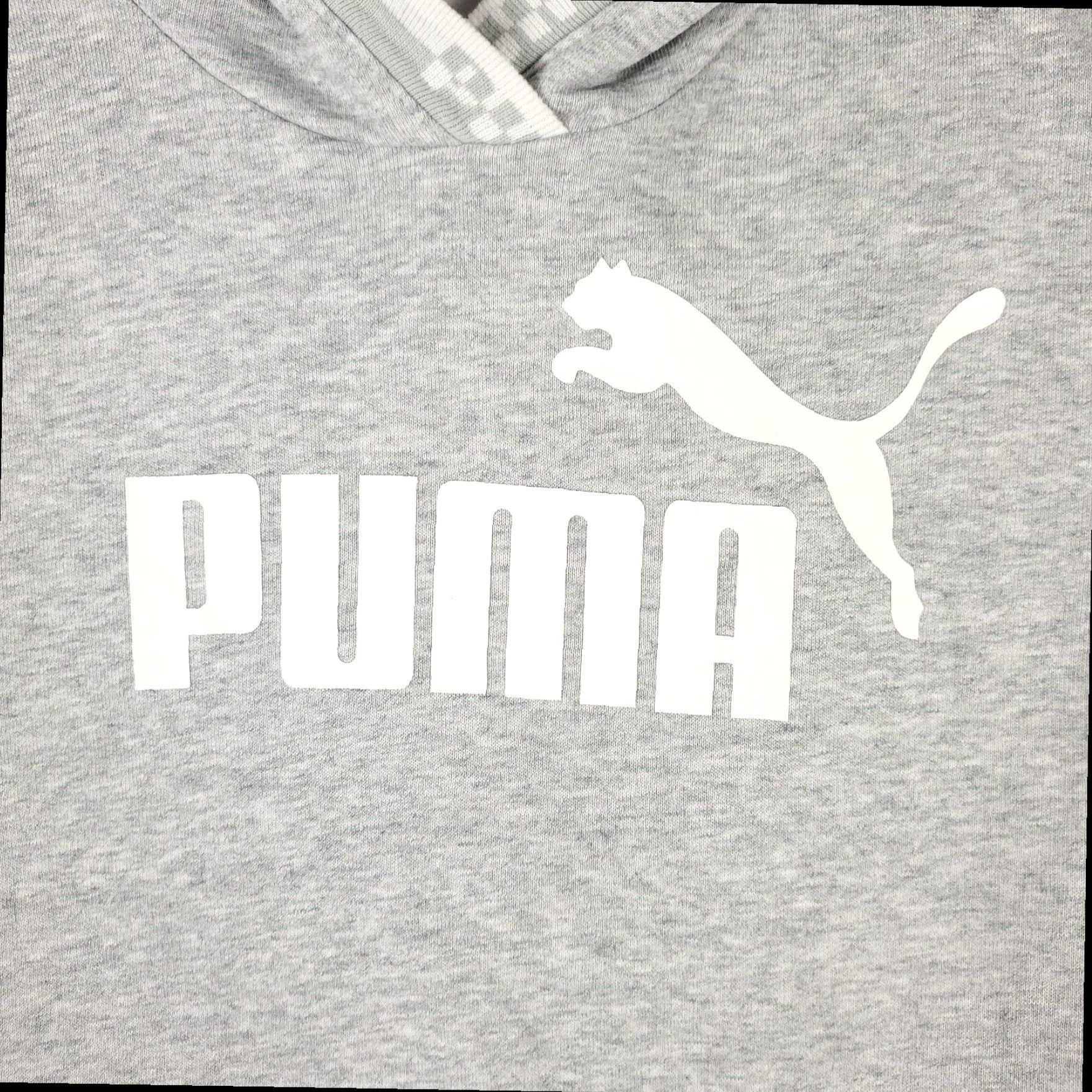 Puma Puma Womens Small Gray Pullover Hoodie Sweatshirt Size S / US 4 / IT 40 - 2 Thumbnail