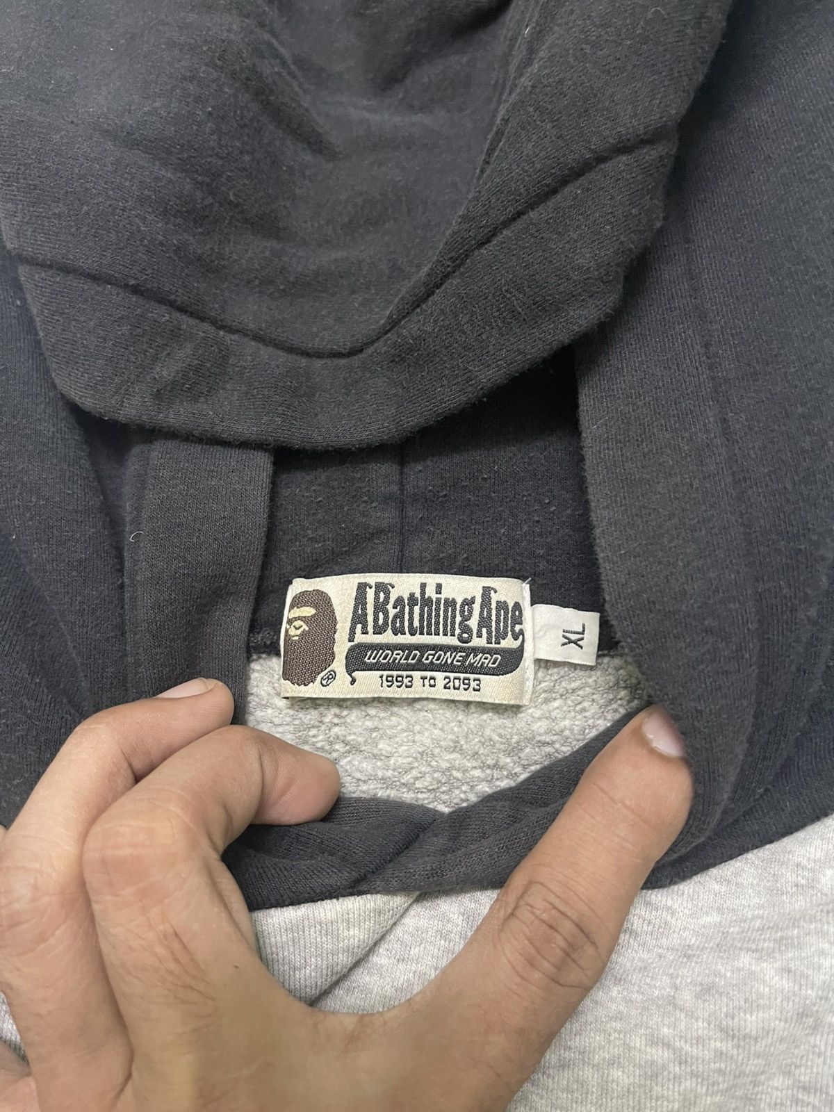 Bape VINTAGE OG BAPE COLLEGE PULLOVER HOODIE RARE Size US XL / EU 56 / 4 - 9 Thumbnail