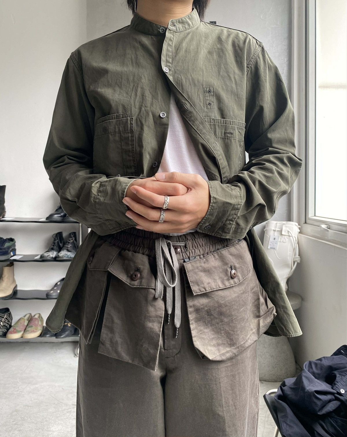 Y's Y’s Detachable Front Pocket Pants Size US 32 / EU 48 - 2 Thumbnail