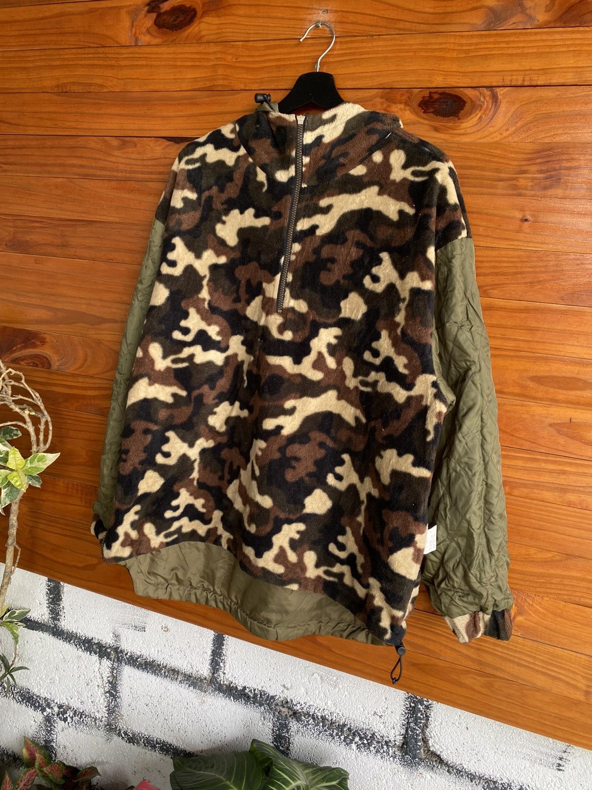 Vision Streetwear Vision Military Collection Hooded Jacket – Olive Anorak Size US L / EU 52-54 / 3 - 13 Thumbnail