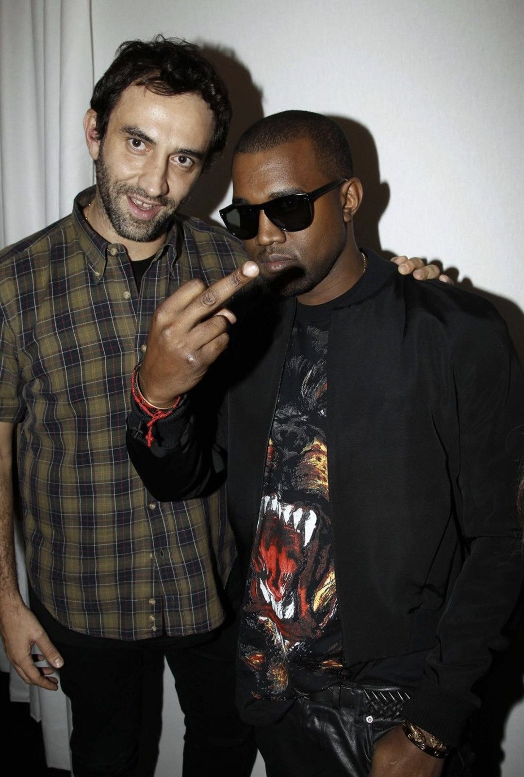 Givenchy GIVENCHY Rottweiler Stars & Chain Cashmere Scarf wool Kanye Size ONE SIZE - 6 Thumbnail