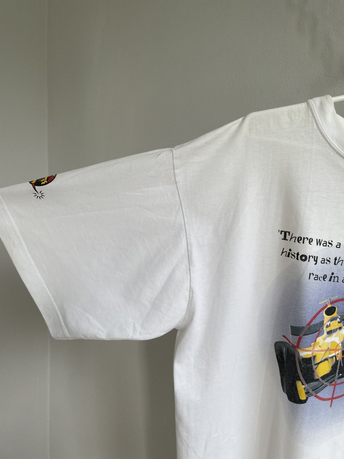 Formula 1 Vintage JORDAN Formula 1 Team T-Shirt 90s F1 Formula Racing Size US XL / EU 56 / 4 - 10 Thumbnail