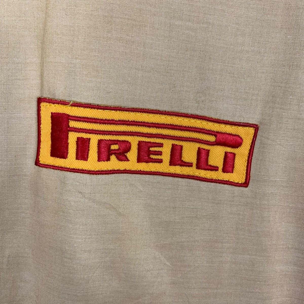 Pirelli Vintage 90s PIRELLI Embroidery Logo Cotton Jacket #2798-C126 Size US M / EU 48-50 / 2 - 5 Thumbnail