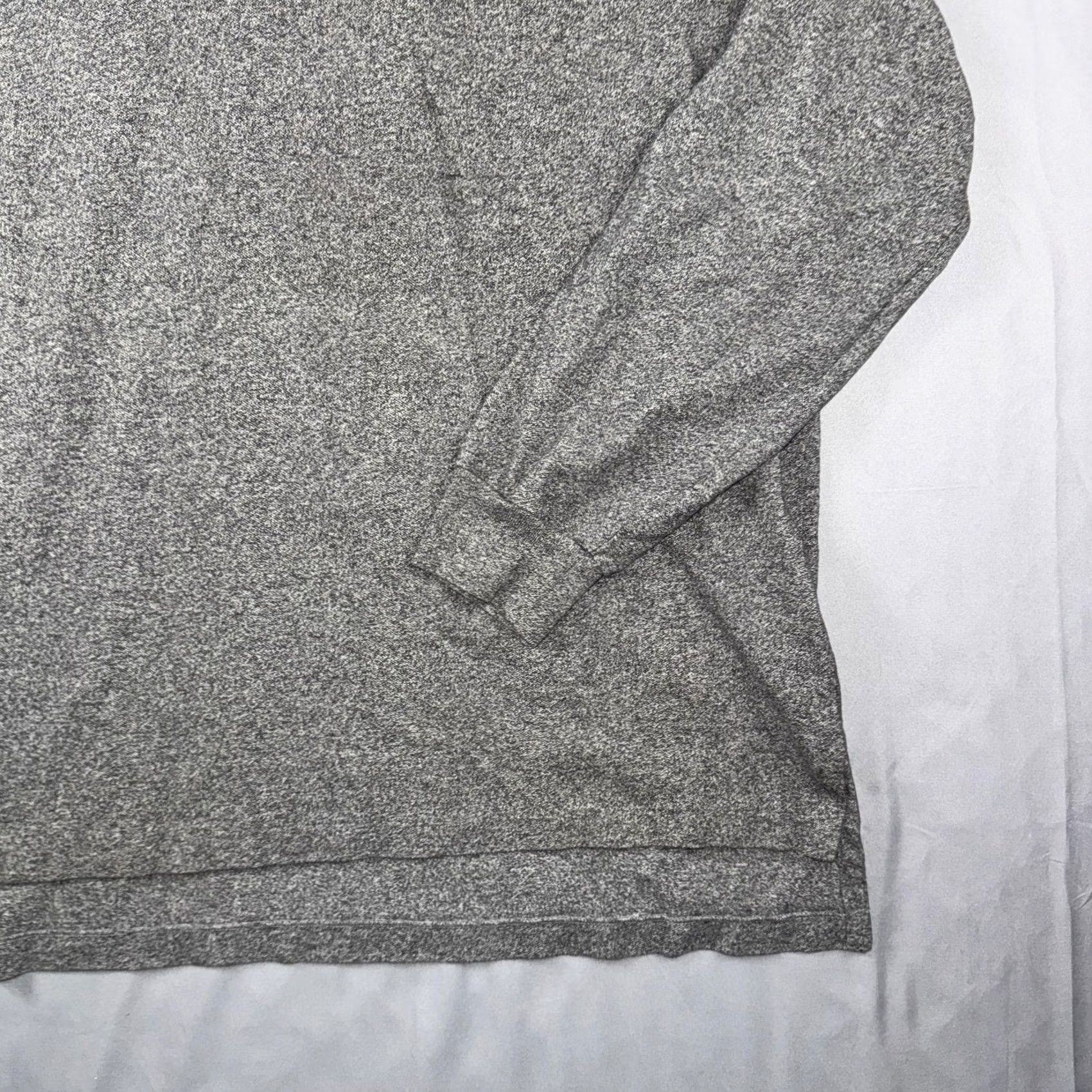 Polo Ralph Lauren Polo Ralph Lauren Mens Large Gray Long Sleeve Cotton Pony Logo Polo Shirt Size US L / EU 52-54 / 3 - 4 Thumbnail