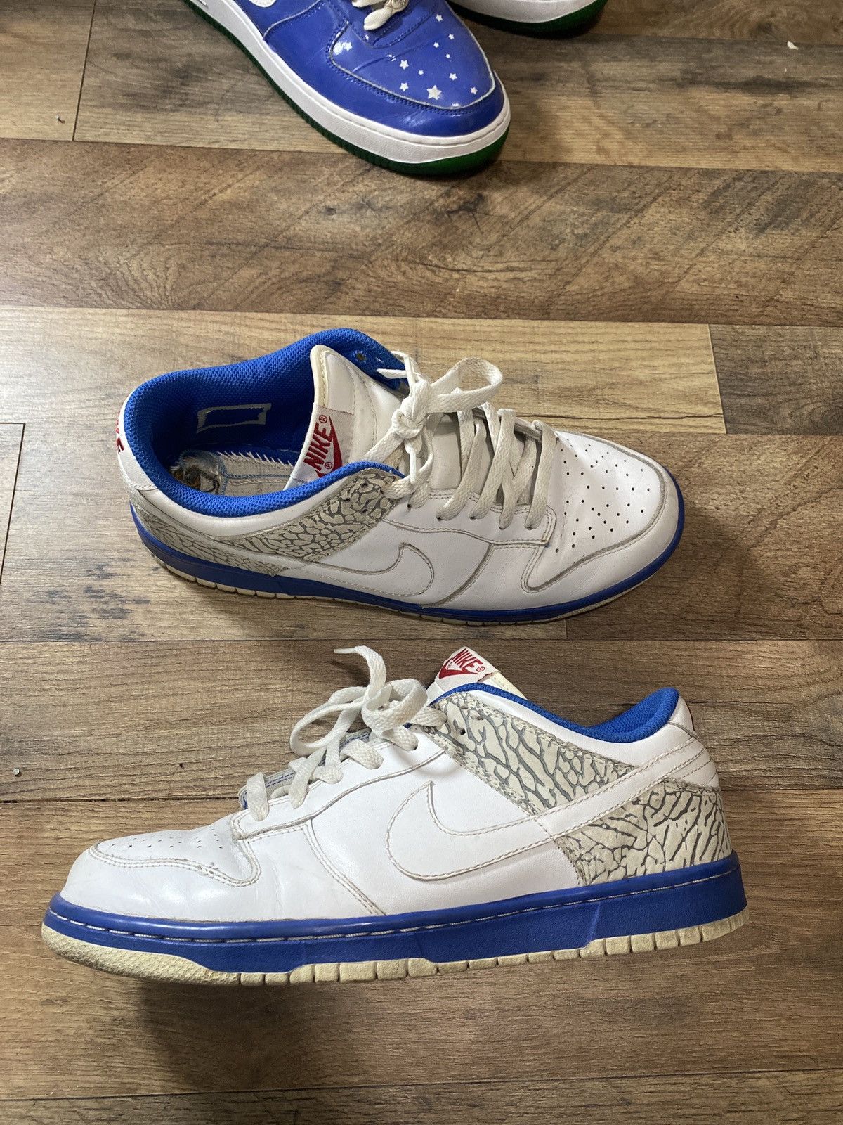 Nike Nike Dunk Low Jordan Pack “white cement” Size US 9.5 / EU 42-43 - 1 Thumbnail