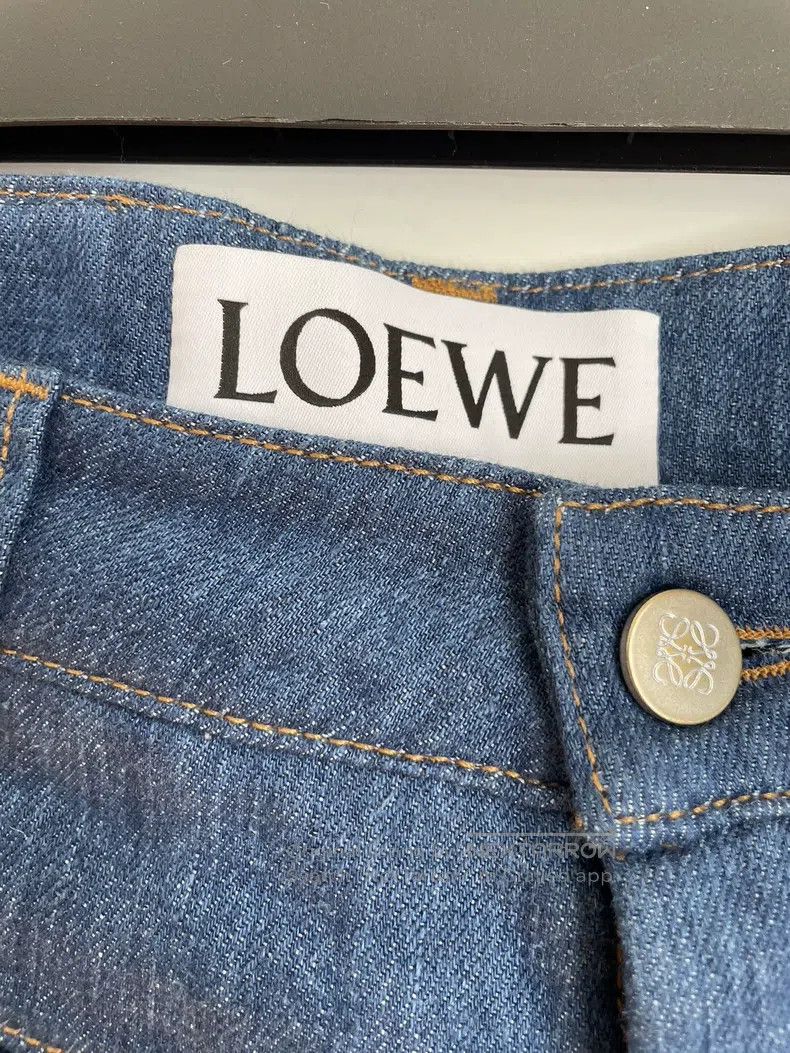Loewe Loewe Rolled Hem Denim Jeans Size 42" / US 20 - 3 Thumbnail