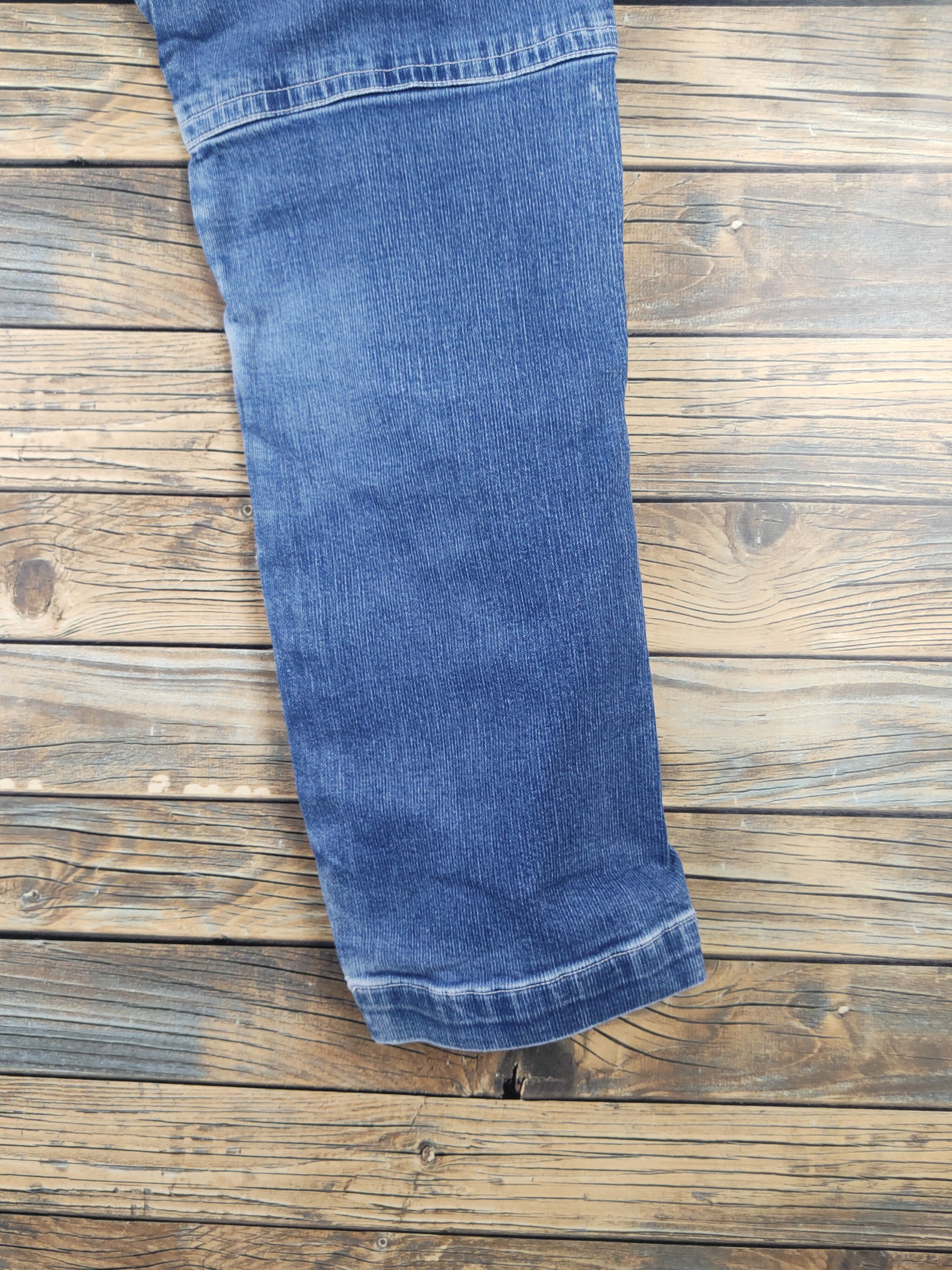 Japanese Brand DL Toraichi Blue Distressed Ripped Jeans #2124 Size US 33 - 13 Thumbnail